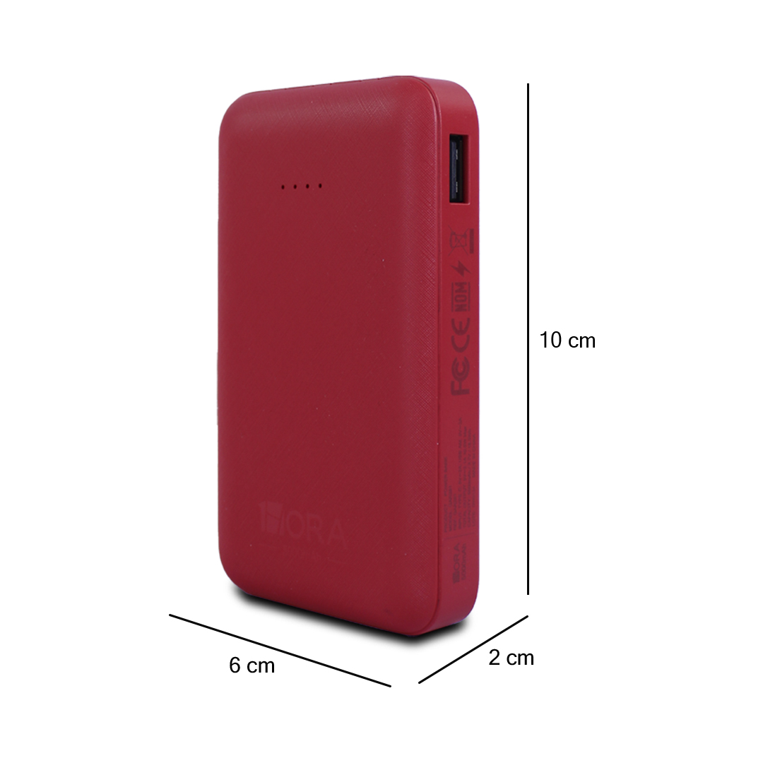Foto 4 pulgar | Batería de Emergencia 1 Hora 5000 Mah 10w Gar261 Roja