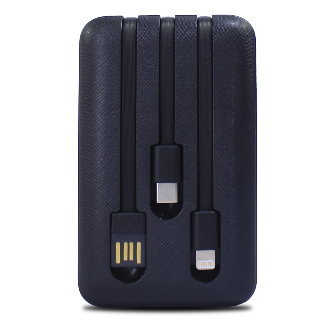 Foto 4 pulgar | Batería de Emergencia 1 Hora Power Bank 5000 Mah 10w Gar261 Negra