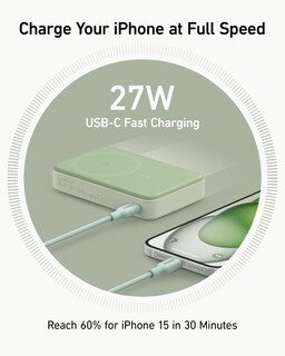 Foto 5 | Batería Externa Anker Maggo de 10.000 Mah 15 w Certificación Magsafe, Qi2 - Venta Internacional