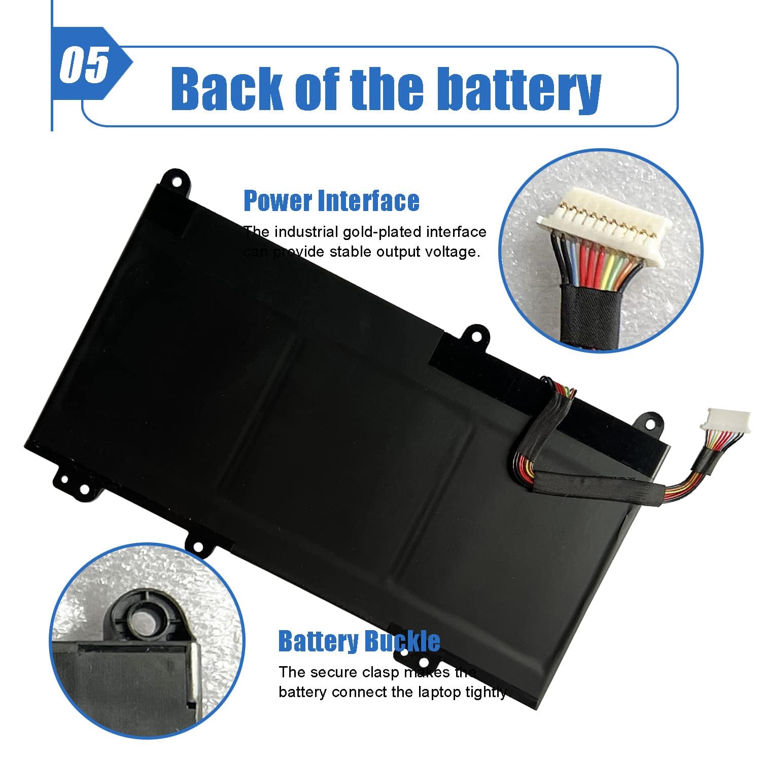 Foto 5 | Batería para portátil HP Envy M7U - Dentsing 849048-421 SG03XL 11 5V 41 5Wh - Venta Internacional