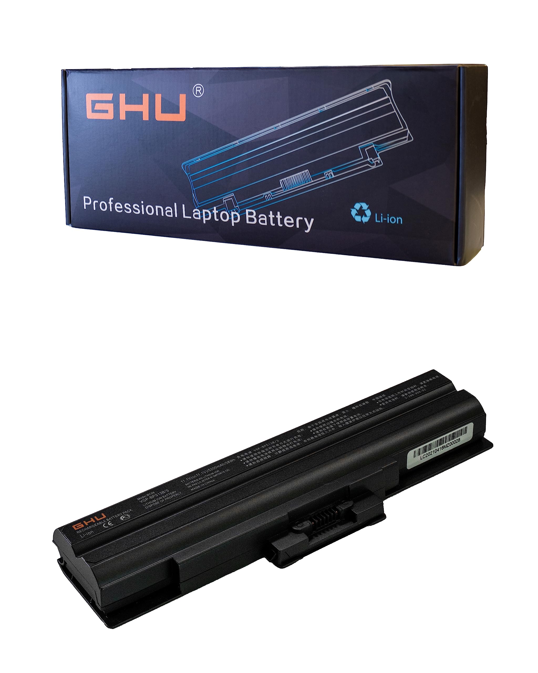 Batería Ghu 58wh De Repuesto Para Portátil Sony Vaio Vgp-bps13b - Venta Internacional.