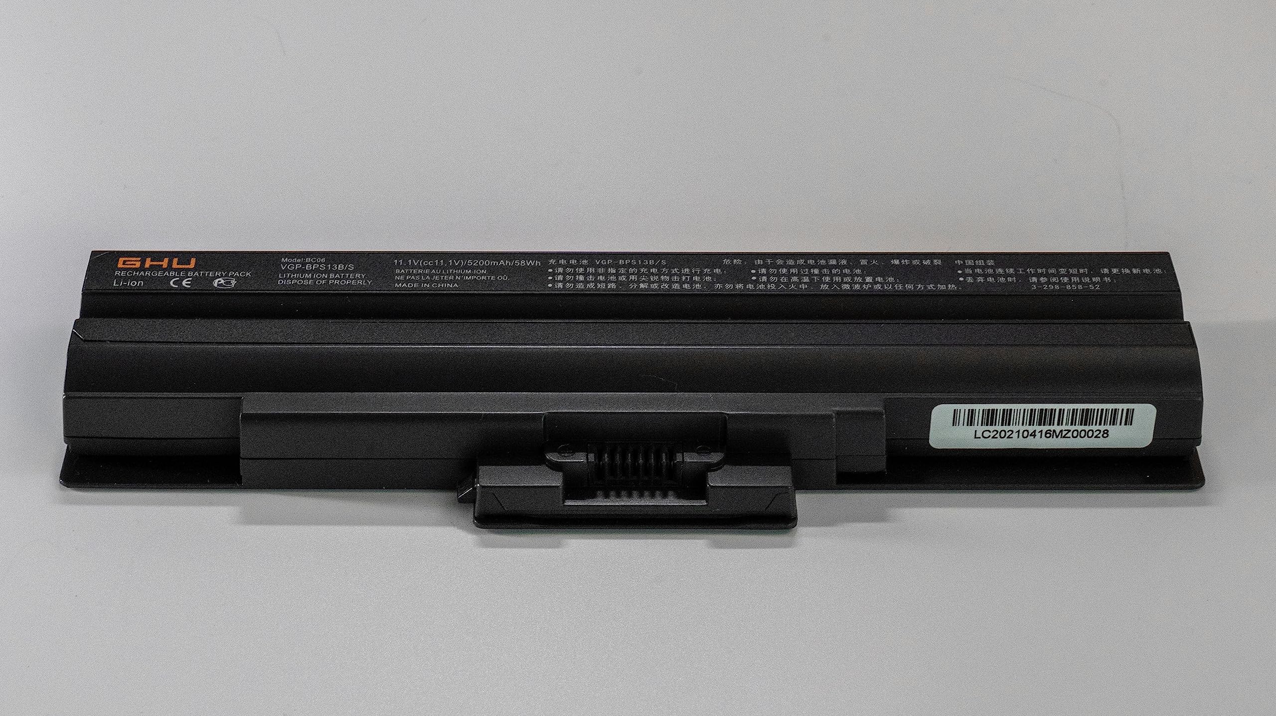 Foto 3 pulgar | Batería Ghu 58wh De Repuesto Para Portátil Sony Vaio Vgp-bps13b - Venta Internacional.