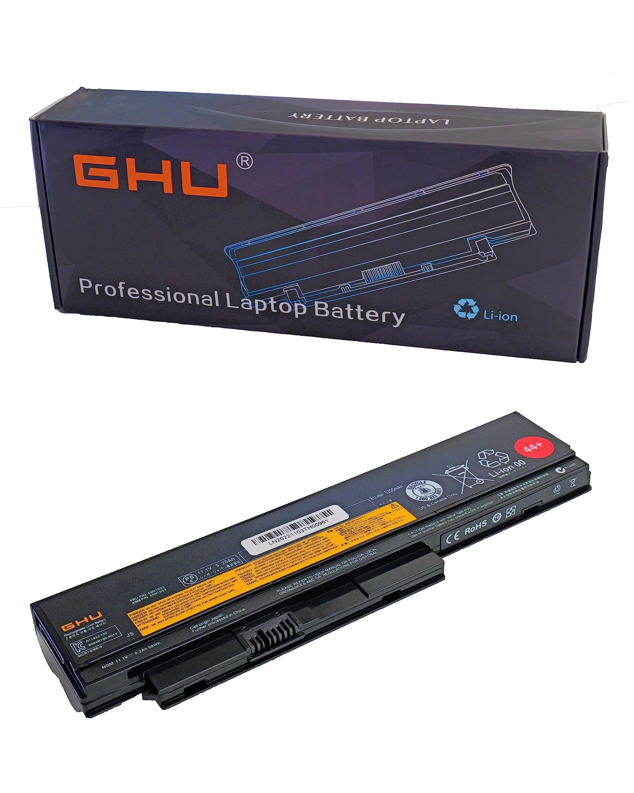 Batería Ghu 44+ 58 Whr De Repuesto Para Lenovo Thinkpad X230 - Venta Internacional.