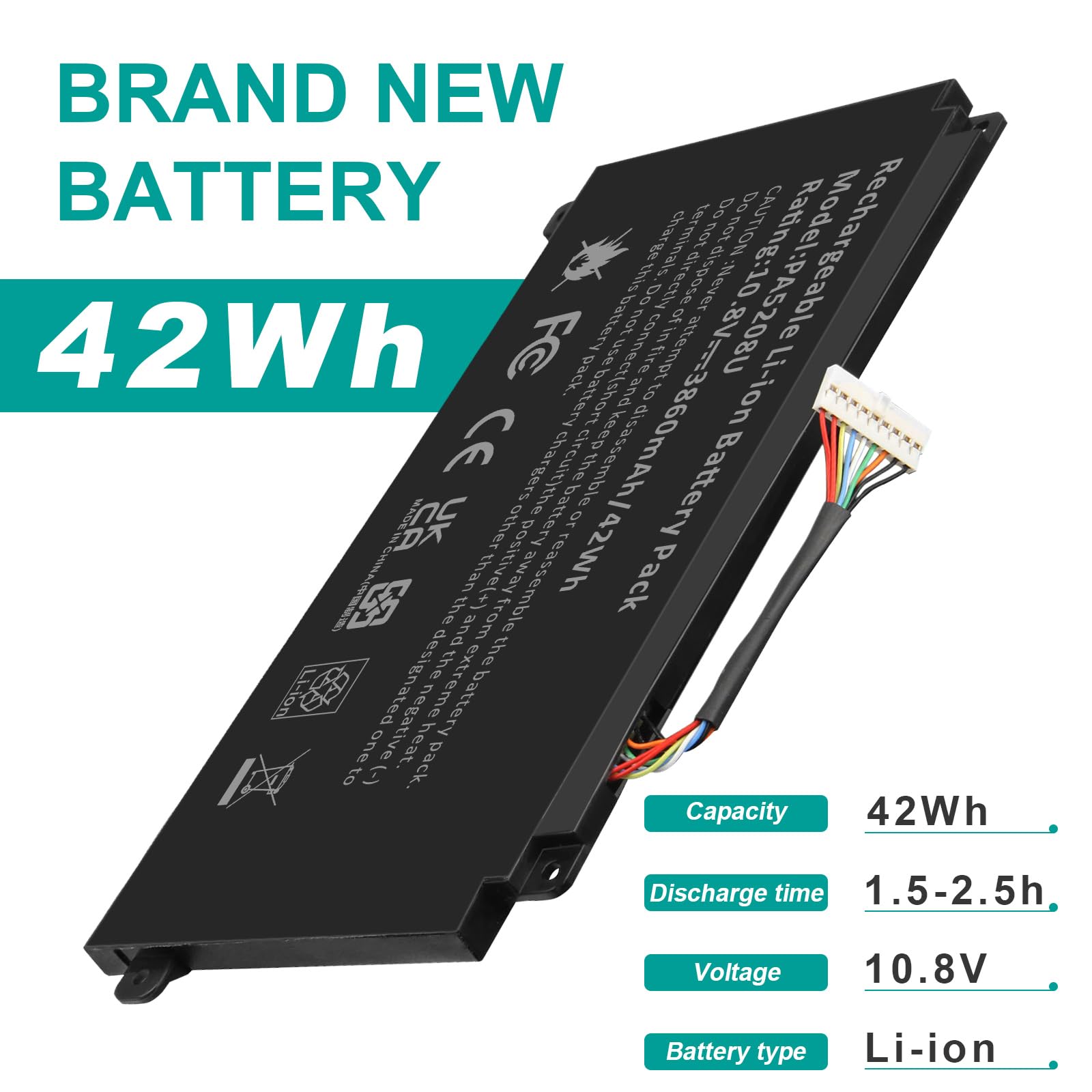 Foto 3 pulgar | Batería Para Portátil Fancy Buying Pa5208u-1brs 3860 Mah 10,8 V - Venta Internacional.