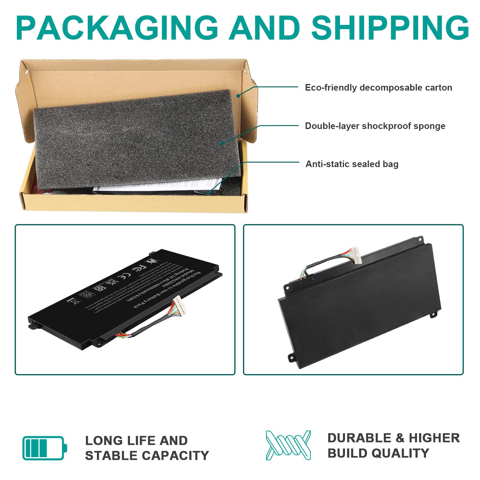 Foto 6 | Batería Para Portátil Fancy Buying Pa5208u-1brs 3860 Mah 10,8 V - Venta Internacional.