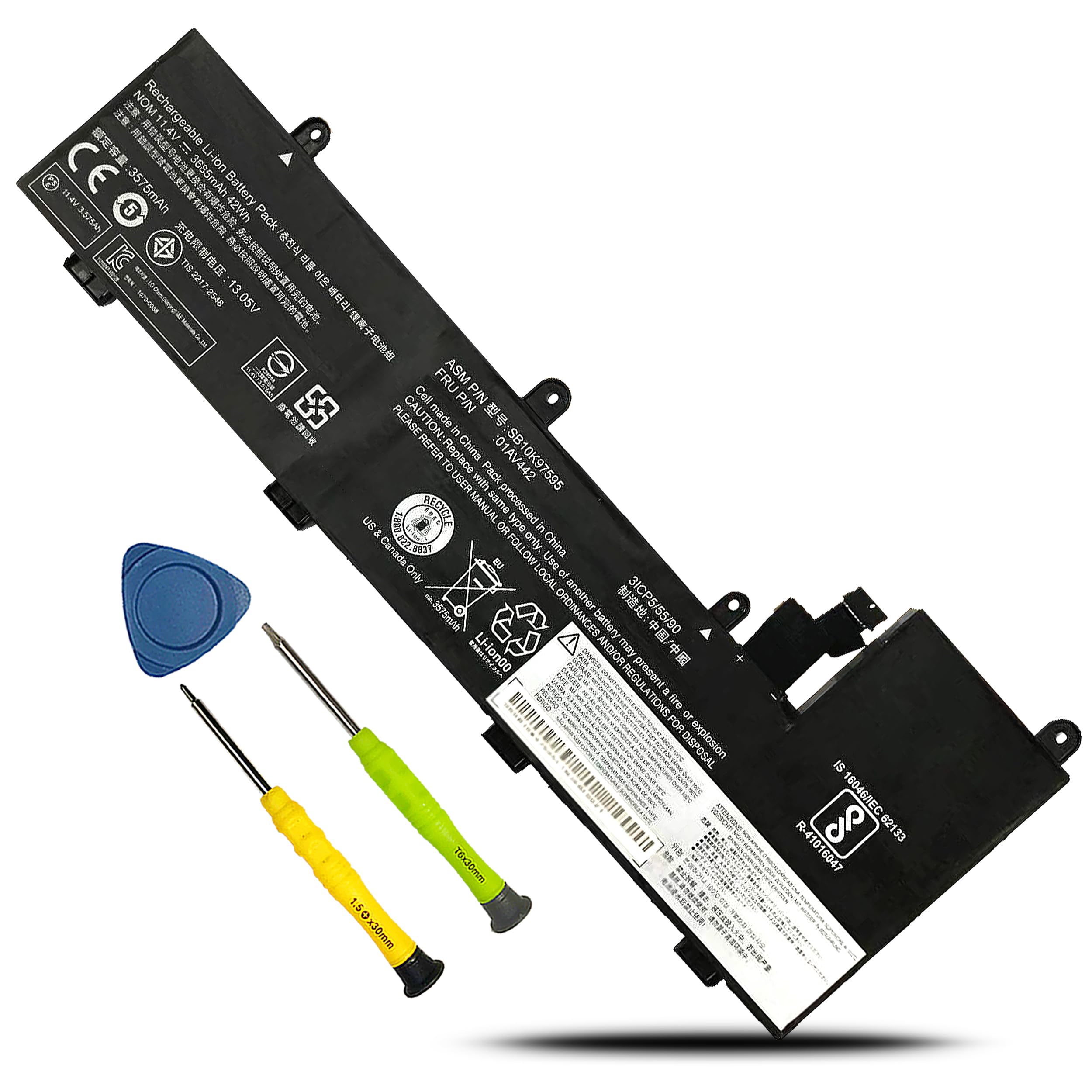 Batería De Ordenador Portátil Boweirui 01av442 Sb10k97595 Para Lenovo Thinkpad Yoga 11e - Venta Internacional.