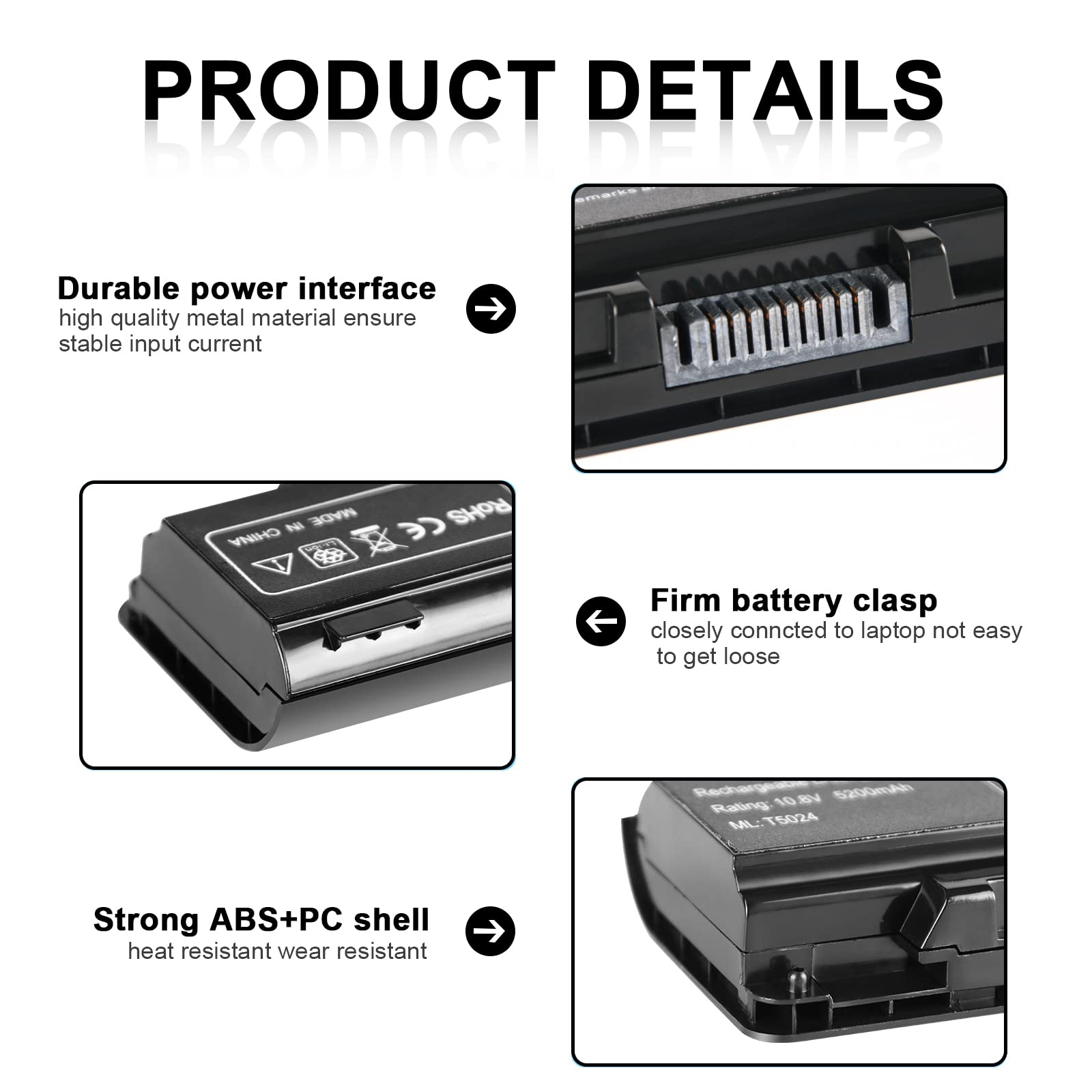 Foto 4 pulgar | Batería De Repuesto Tskybear Pa5024u-1brs Para Toshiba Satellite - Venta Internacional.