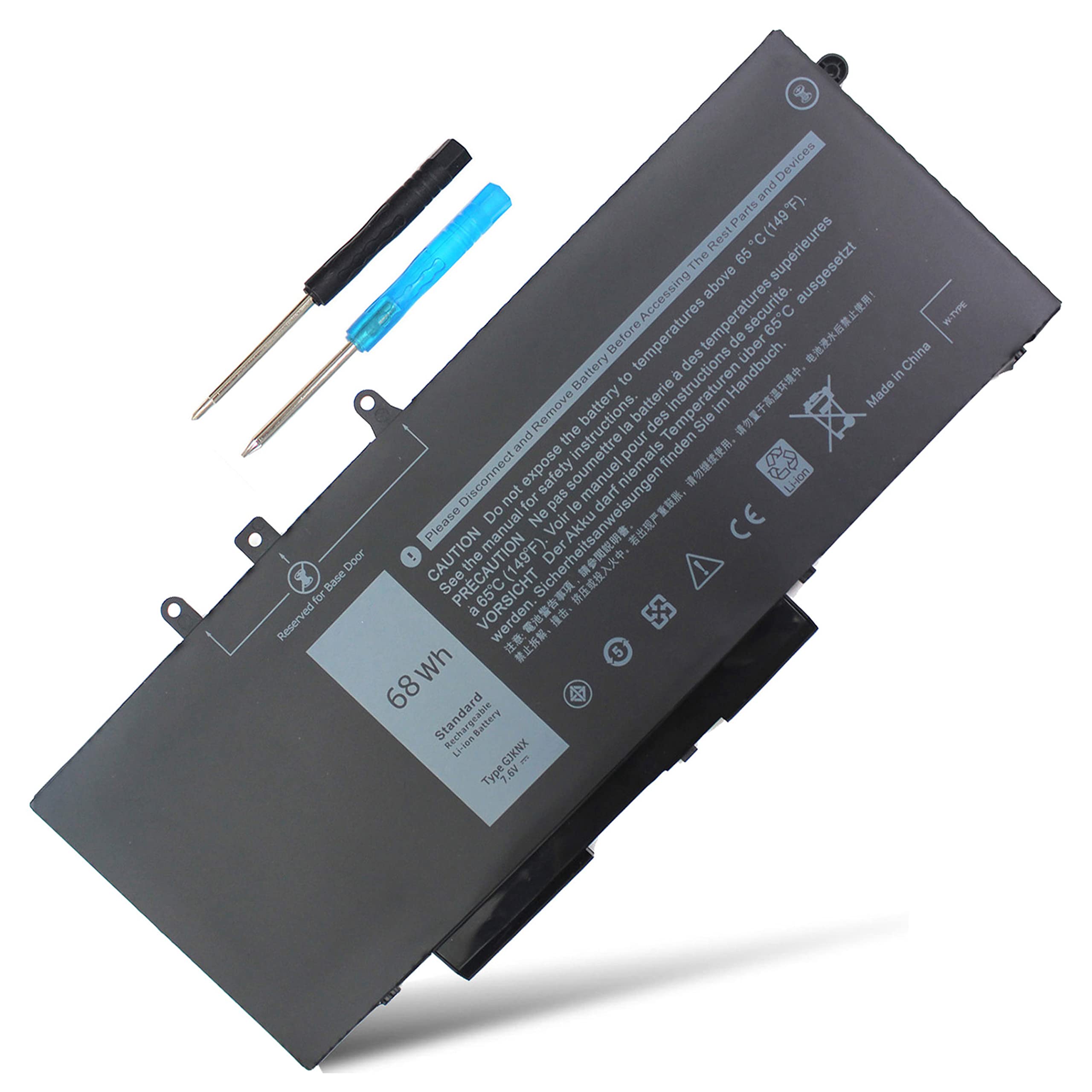 Foto 2 pulgar | Batería Bovekey Gknx 5480 580 Gd1jp 7,6 V 68 Wh Para Dell - Venta Internacional.