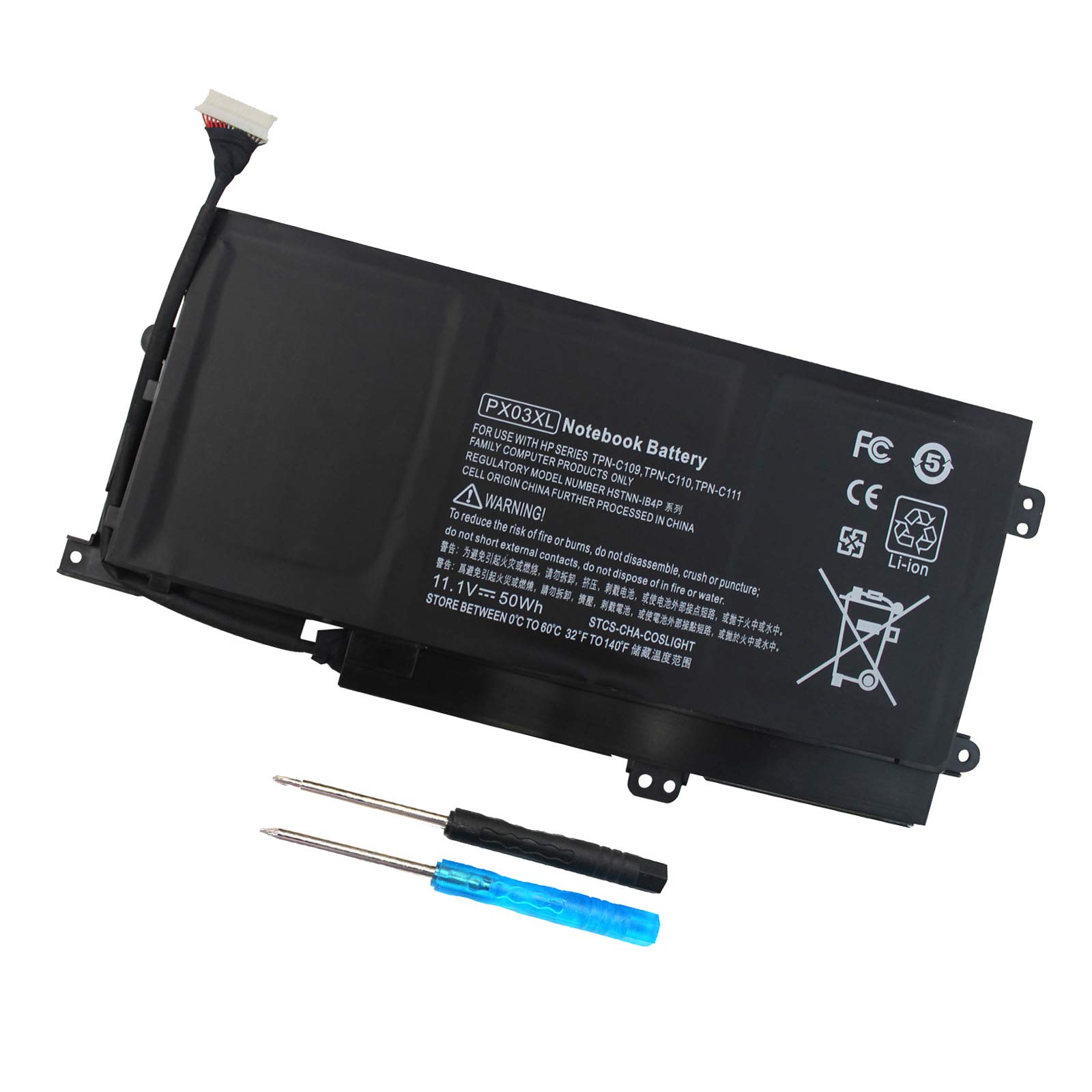Foto 2 pulgar | Batería Portátil Dmkaollk Px03xl Para Hp Envy 14 Touchsmart M6 - Venta Internacional.