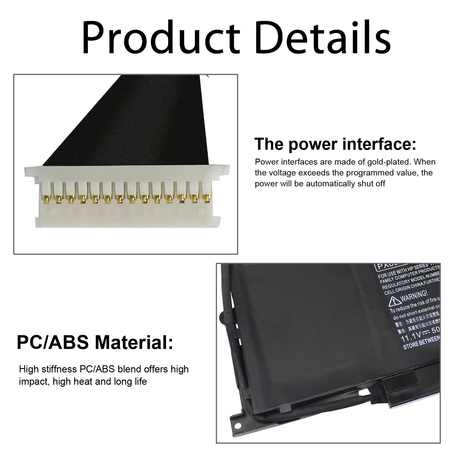 Foto 3 | Batería Portátil Dmkaollk Px03xl Para Hp Envy 14 Touchsmart M6 - Venta Internacional.