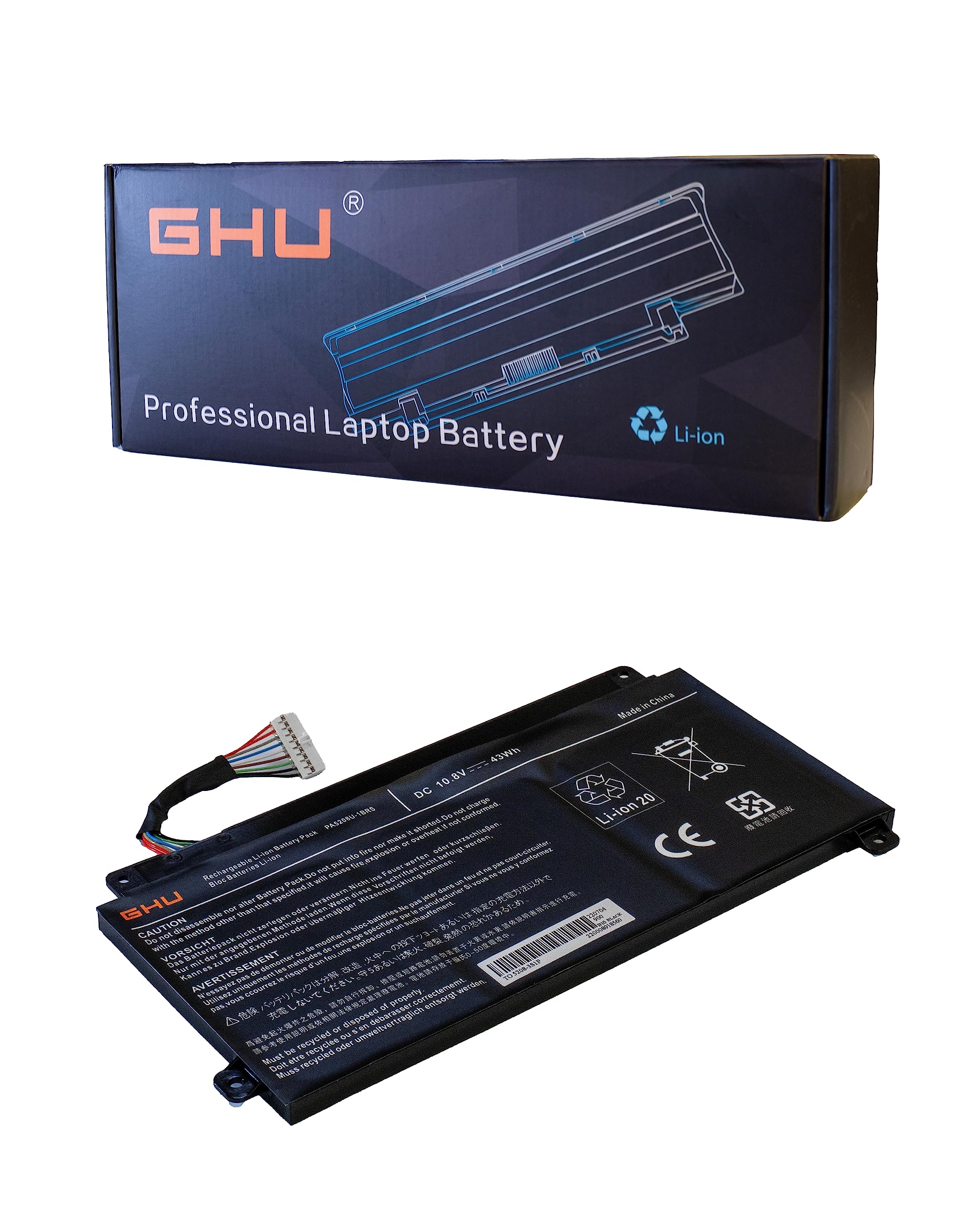 Foto 1 | Batería Ghu Pa5208u-1brs De 45 Wh Para Toshiba Satellite E45w P55w - Venta Internacional.