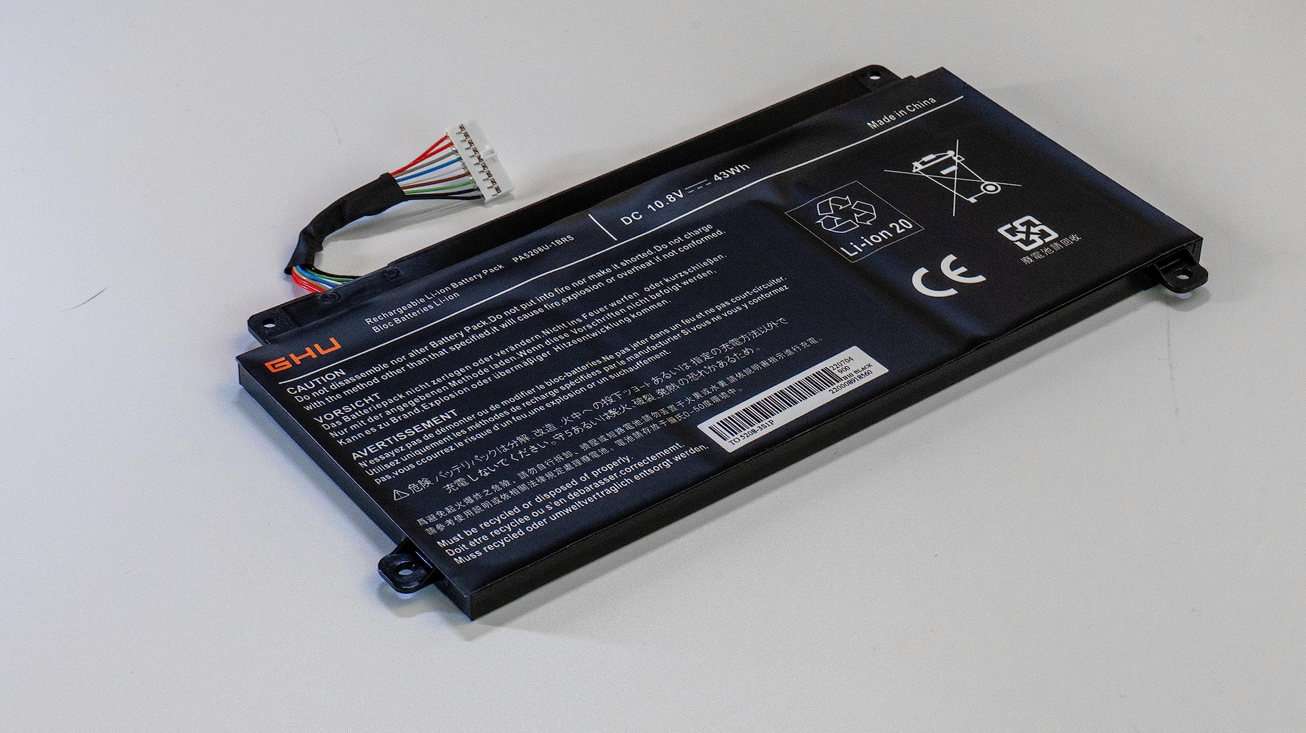 Foto 5 | Batería Ghu Pa5208u-1brs De 45 Wh Para Toshiba Satellite E45w P55w - Venta Internacional.