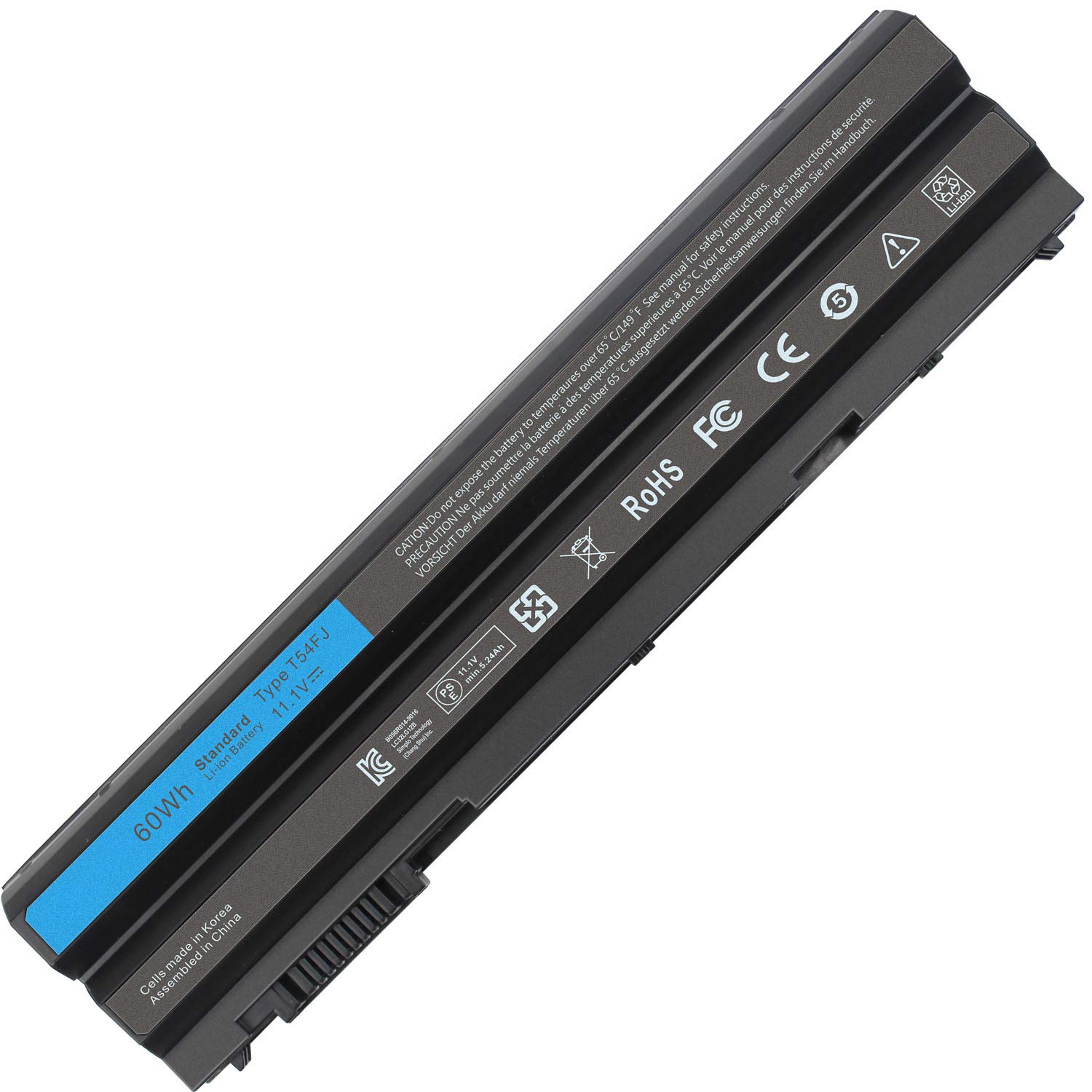 Batería Gomarty E6420 T54fj De 60 Wh, 11,1 V, Para Dell Inspiron - Venta Internacional.