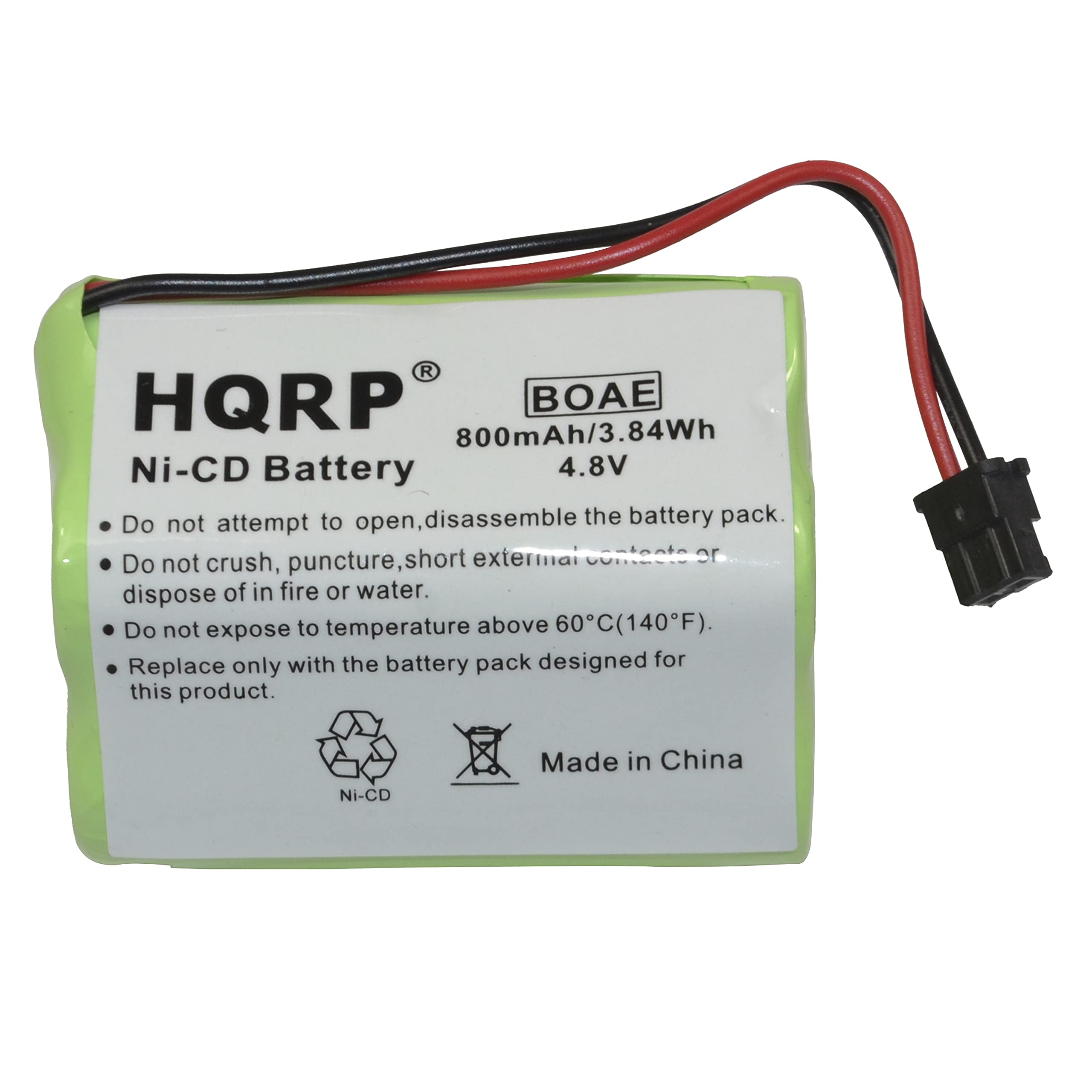 Foto 6 pulgar | Batería Hqrp Compatible Con Uniden Bearcat Sportcat Bp-12 - Venta Internacional.