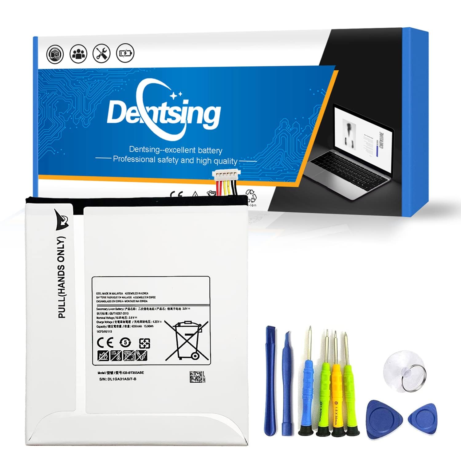 Batería Portátil Dentsing Eb-bt355abe Para Samsung Galaxy Tab A 8 - Venta Internacional.