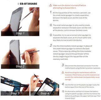 Foto 6 | Batería Portátil Dentsing Eb-bt355abe Para Samsung Galaxy Tab A 8 - Venta Internacional.
