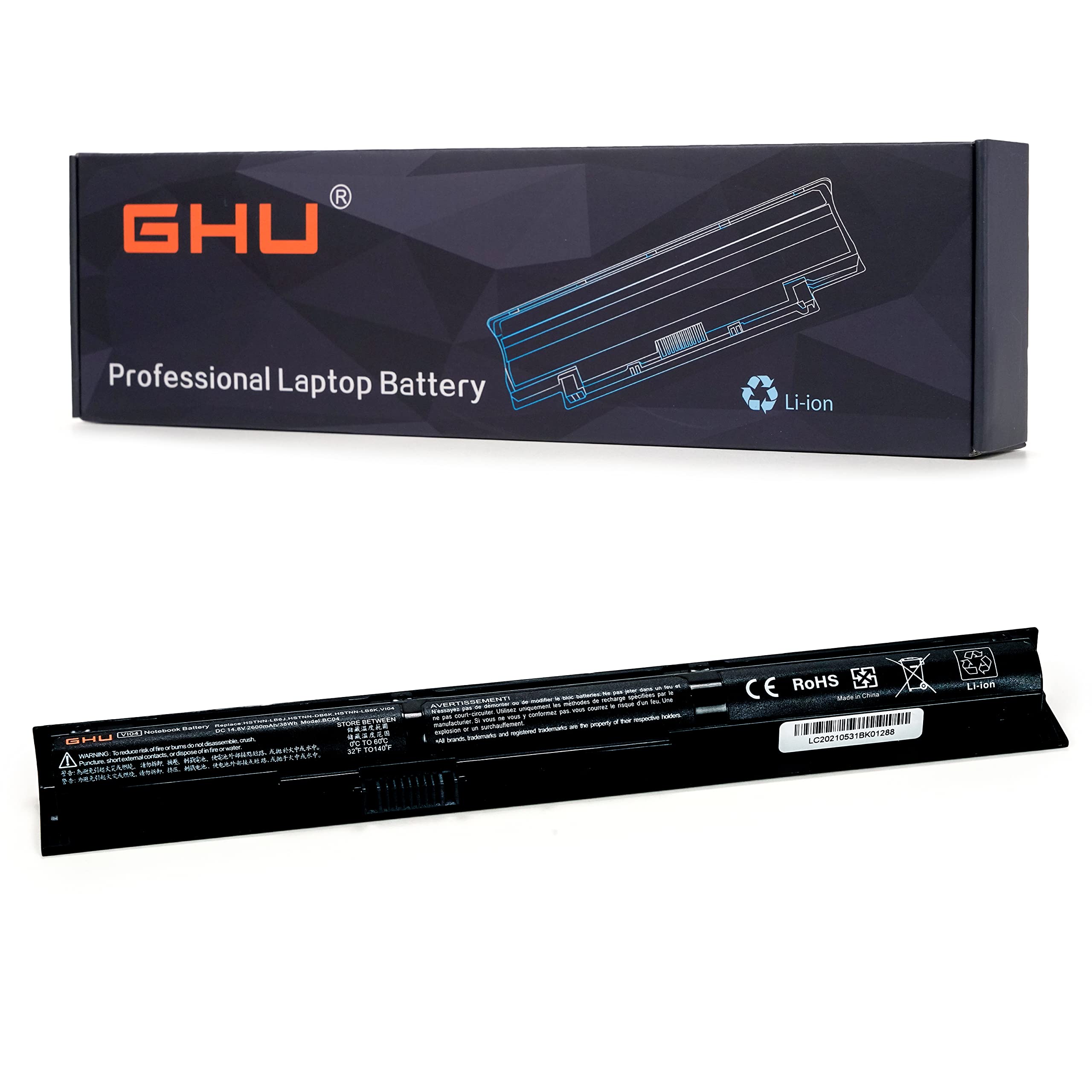 Batería De Portátil Ghu V104 De 38 Wh Para Hp Probook 450 G2 756743-001 - Venta Internacional.
