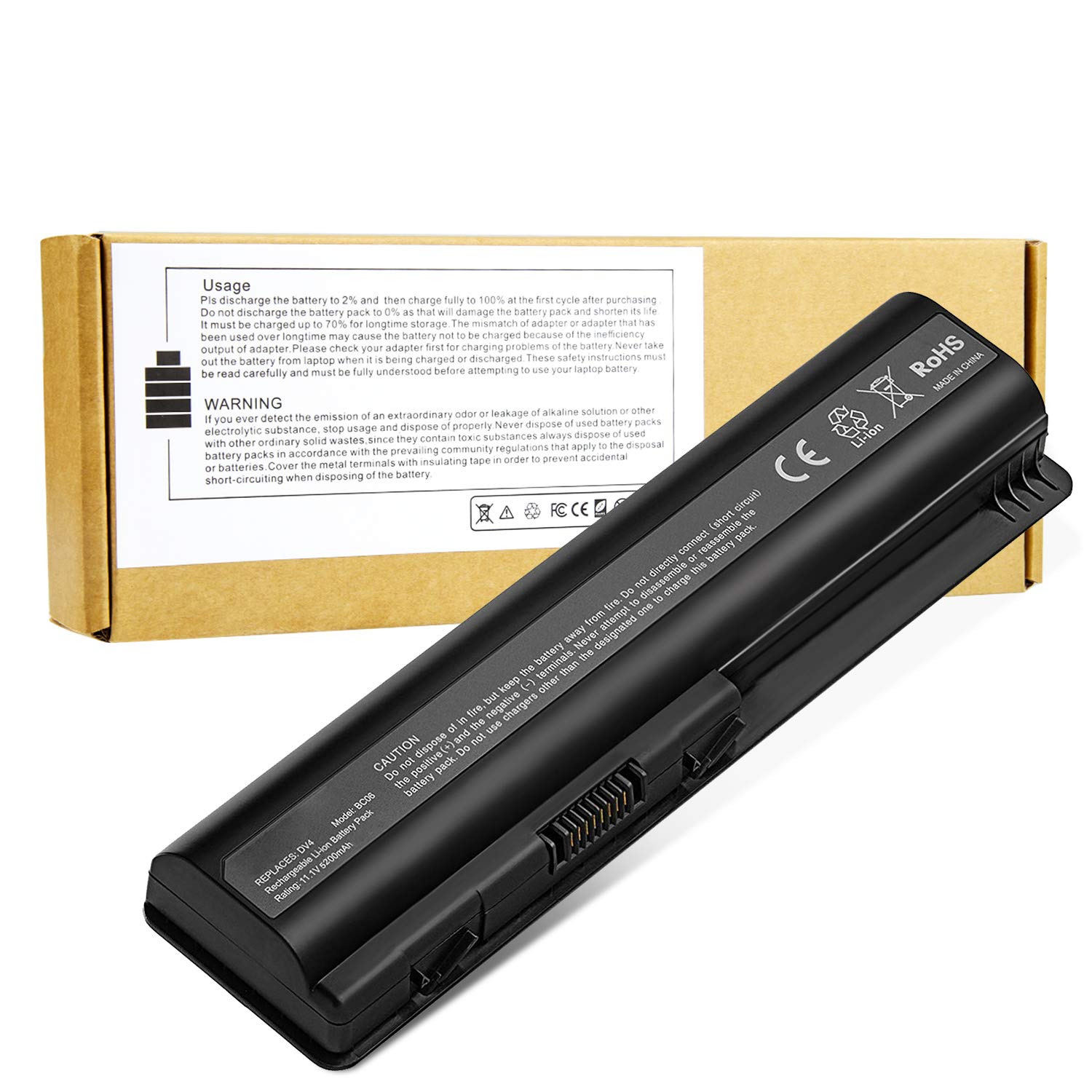 Batería Portátil Fancy Buying Para Hp Dv4 Hstnn-cb72 11,1 V 5200 Mah - Venta Internacional.