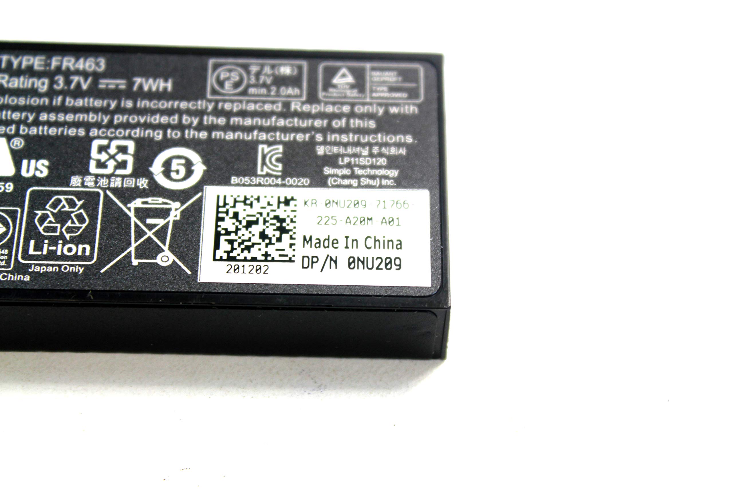 Foto 3 pulgar | Batería Dell Fr463 Para Poweredge Perc 5i 6i P9110 Nu209 U8735 - Venta Internacional.