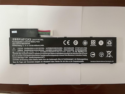 Foto 2 | Batería Para Portátil Ap12a3i 11,1 V 54 Wh Para Acer Aspire - Venta Internacional.