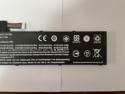 Foto 3 | Batería Para Portátil Ap12a3i 11,1 V 54 Wh Para Acer Aspire - Venta Internacional.