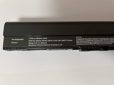 Foto 2 | Batería De Repuesto Para Portátil Acer Aspire One 725 725-0687 - Venta Internacional.