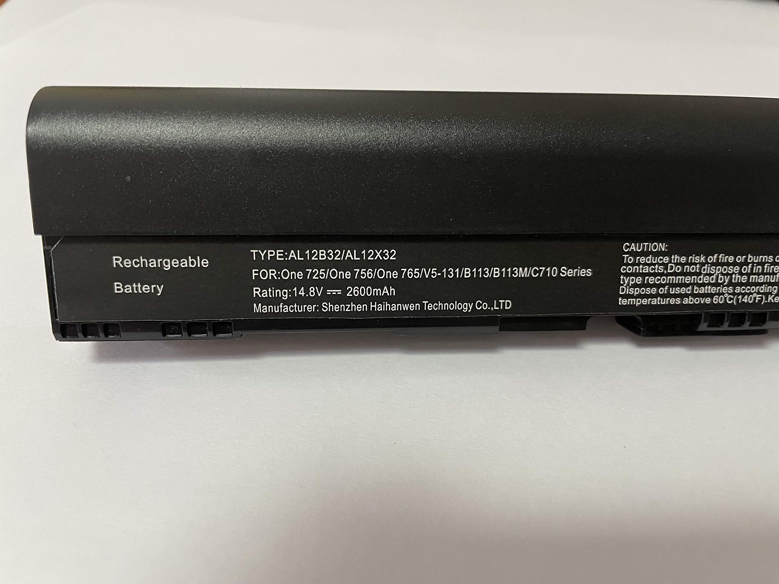 Foto 4 pulgar | Batería De Repuesto Para Portátil Acer Aspire One 725 725-0687 - Venta Internacional.