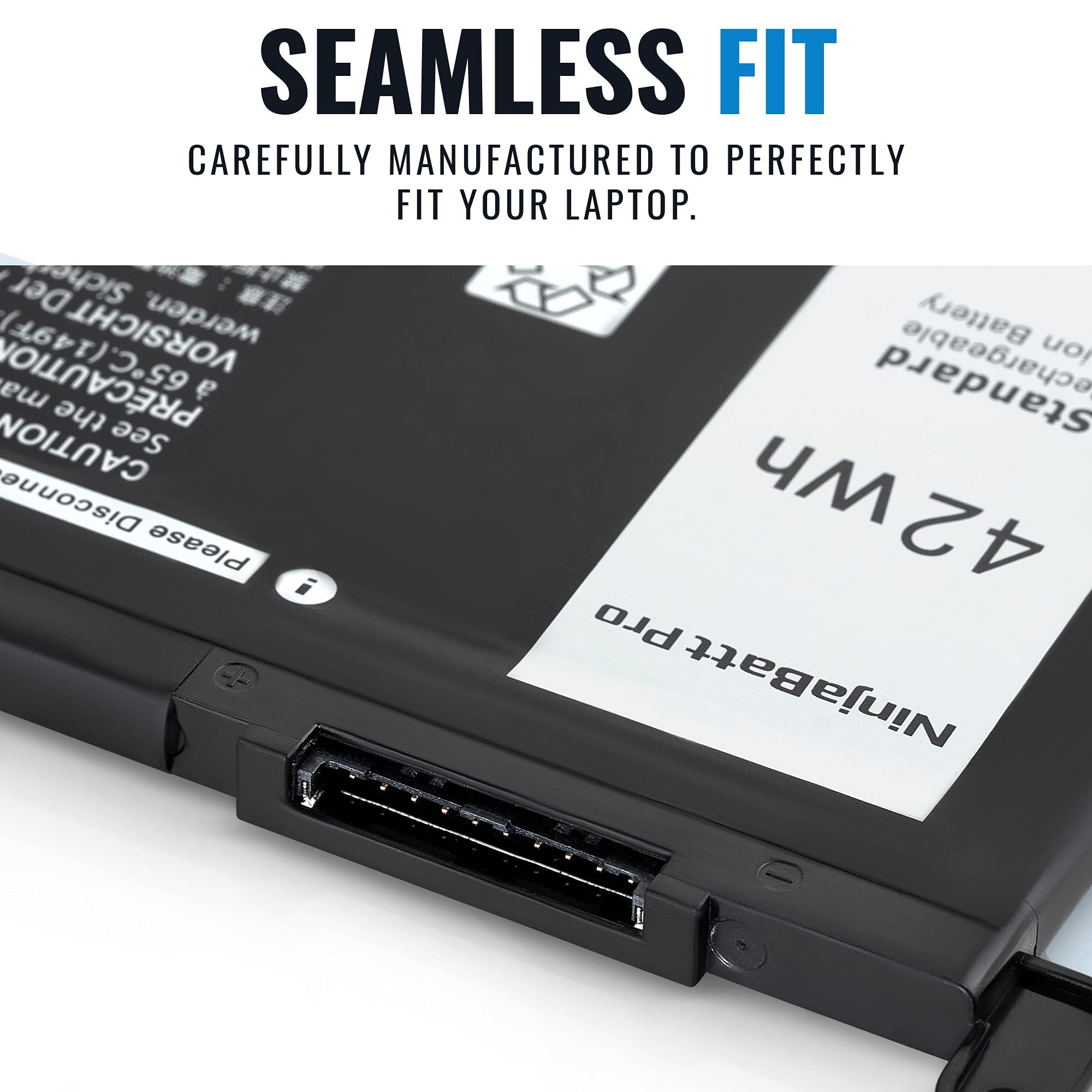 Foto 4 | Batería Ninjabatt para Dell Wdx0r Yrd6 Inspiron 13-17 5000/7000 - Venta Internacional