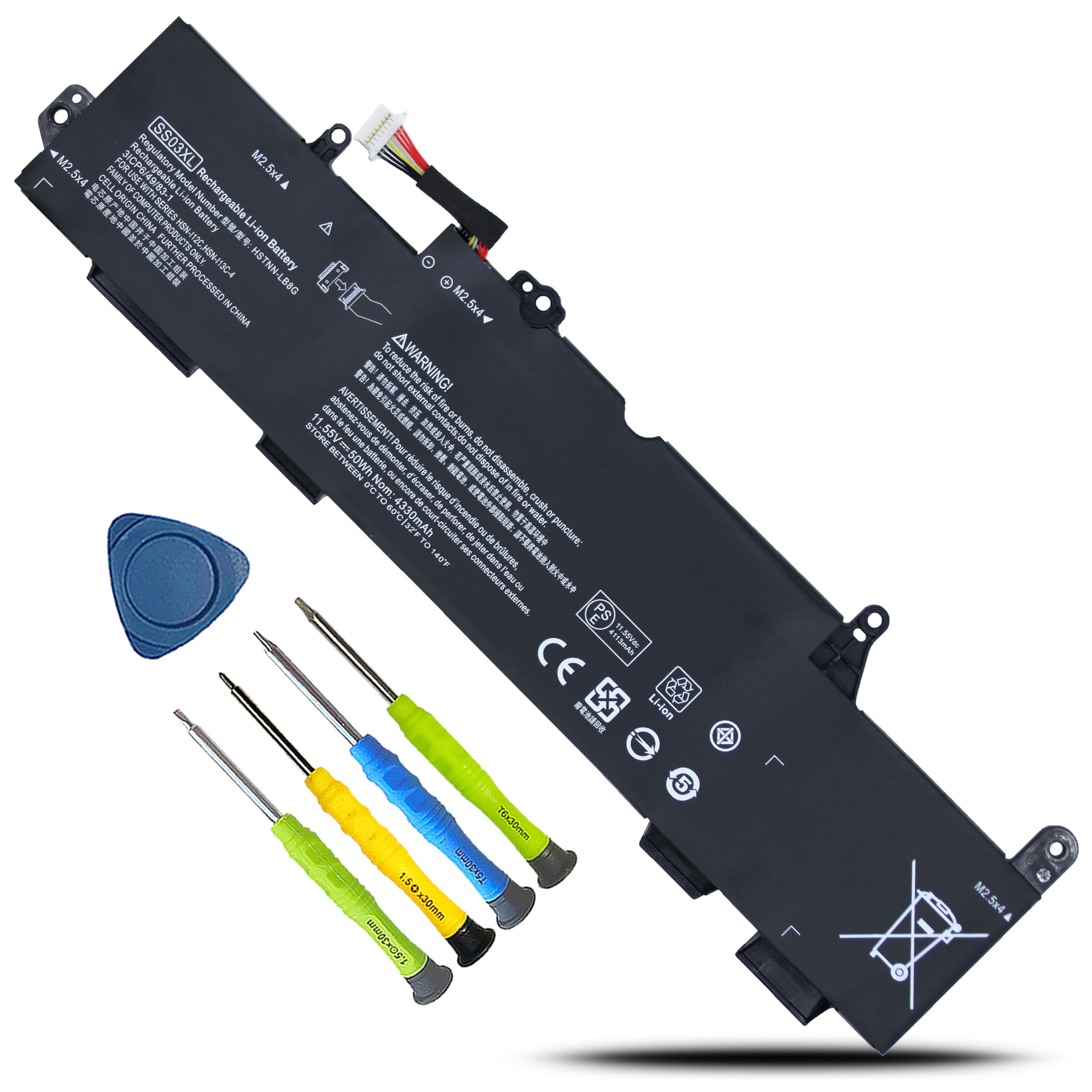 Bateria Boweirui Ss03xl/hstnn-lb8g/932823-421 Para Hp Elitebook 840 G5 - Venta Internacional.