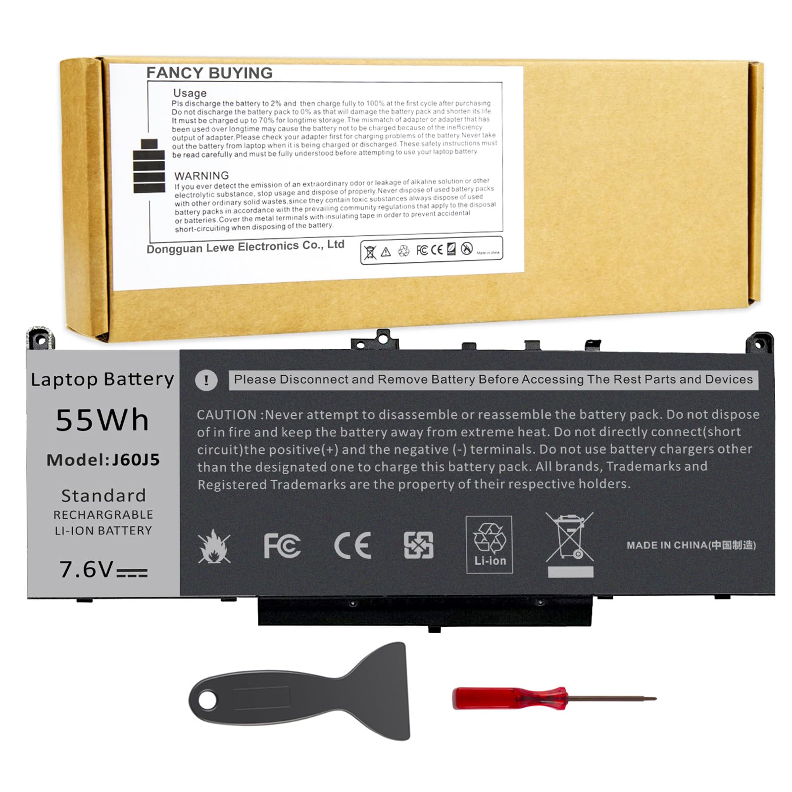 Batería Fancy: Comprar J60j5 E7470 E7270 Para Dell Latitude - Venta Internacional.