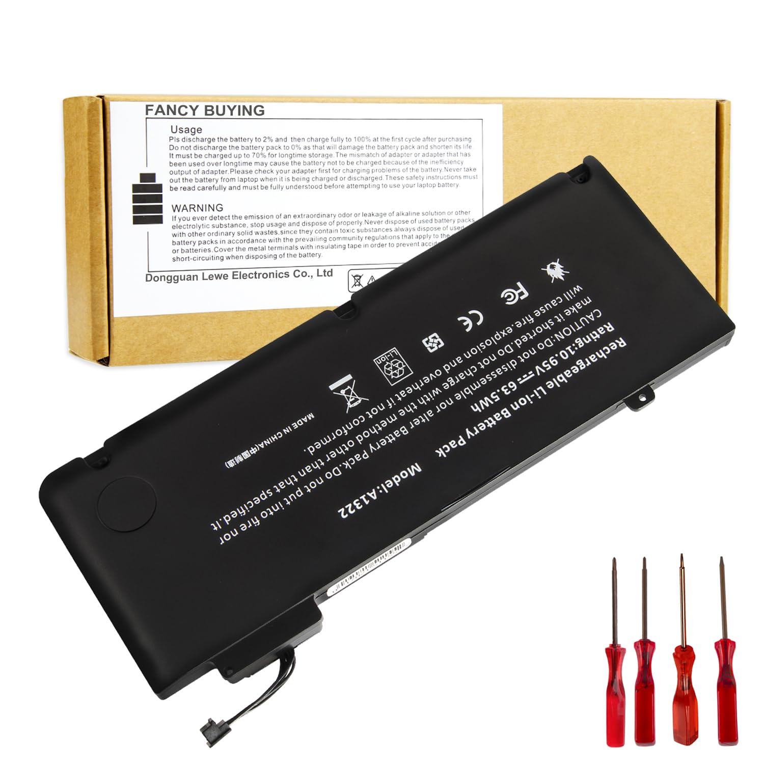 Batería De Ordenador Portátil Fancy Buying A1322 A1278 Para Macbook Pro 13'' - Venta Internacional.
