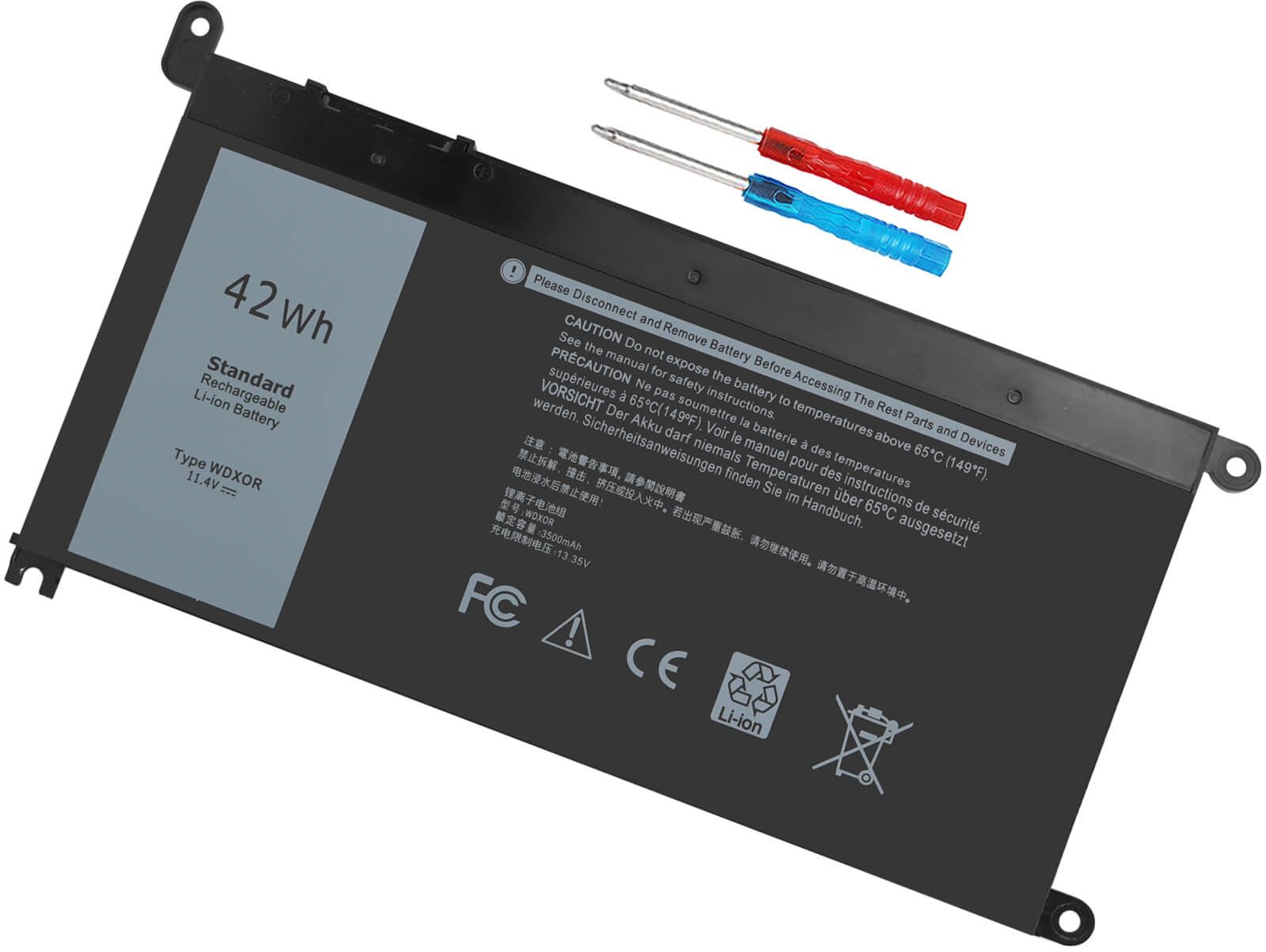 Foto 1 | Batería De Ordenador Portátil Dmkaollk Wdx0r 42wh Para La Serie Dell Inspiron - Venta Internacional.