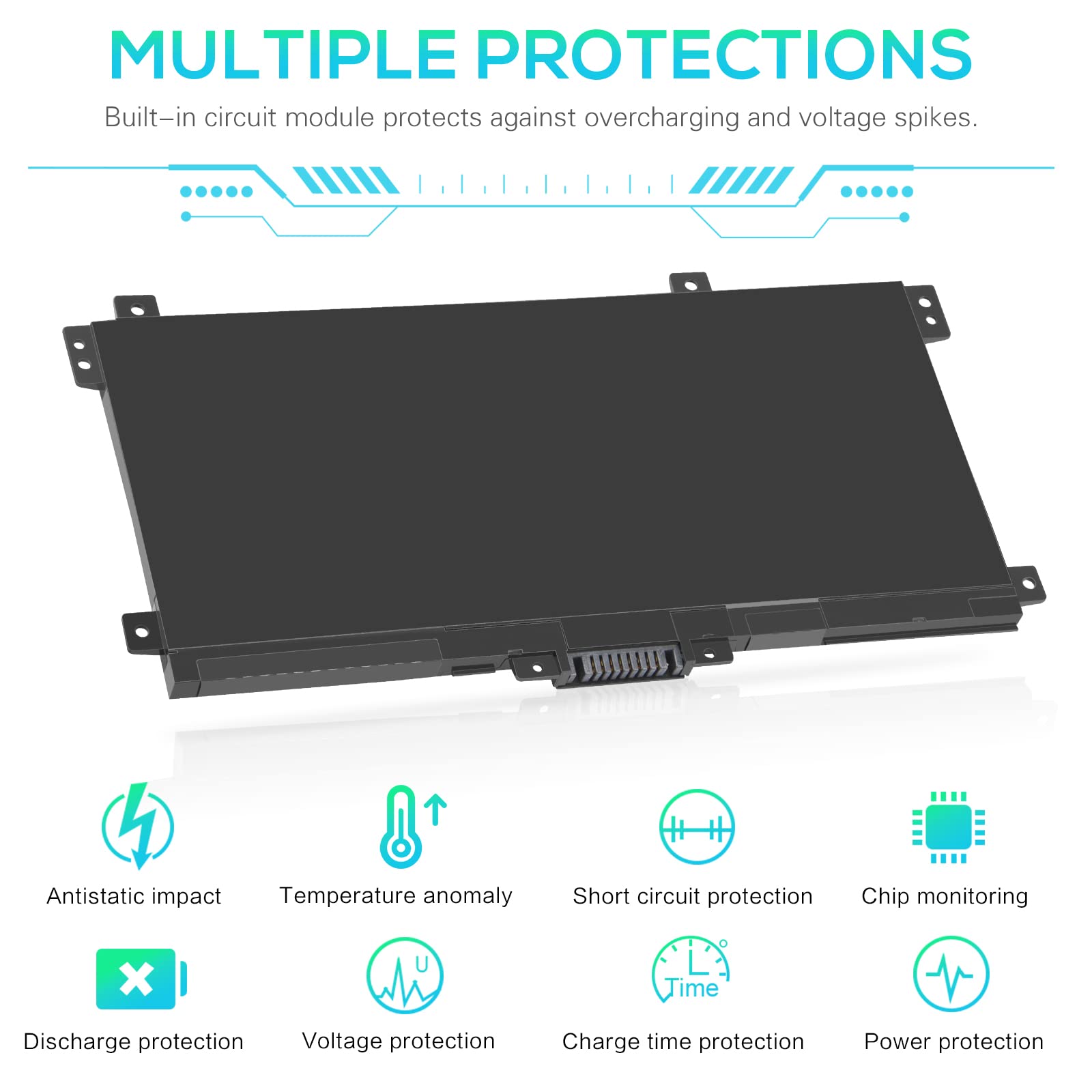 Foto 5 pulgar | Batería Fancy Buying Lk03xl L09281-855 916814-855 Para Hp Envy X360 - Venta Internacional.