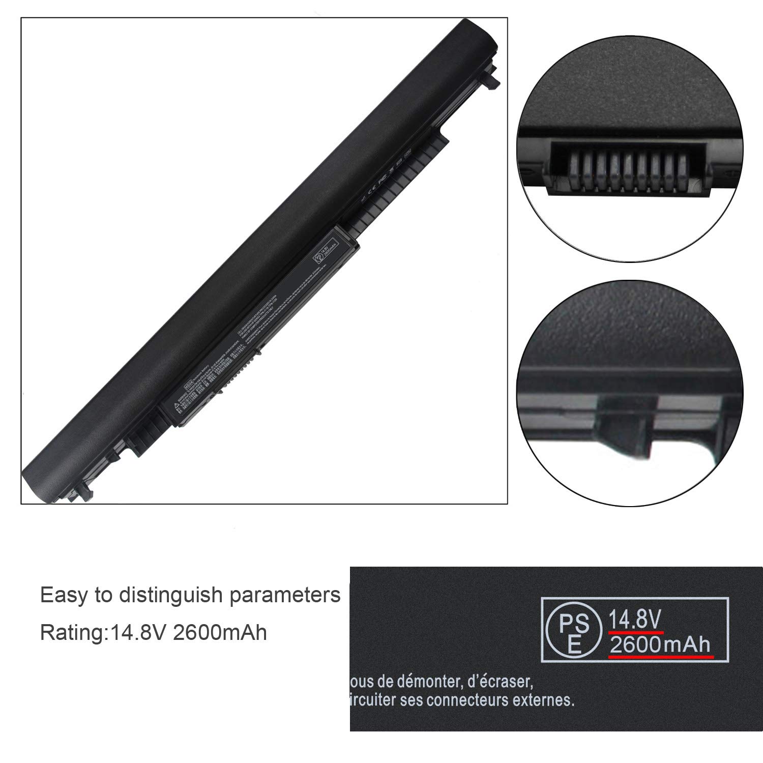 Foto 4 pulgar | Bateria Bovekey Hs04 Hs03 807957-001 807956-001 807612-421 Para Hp - Venta Internacional.