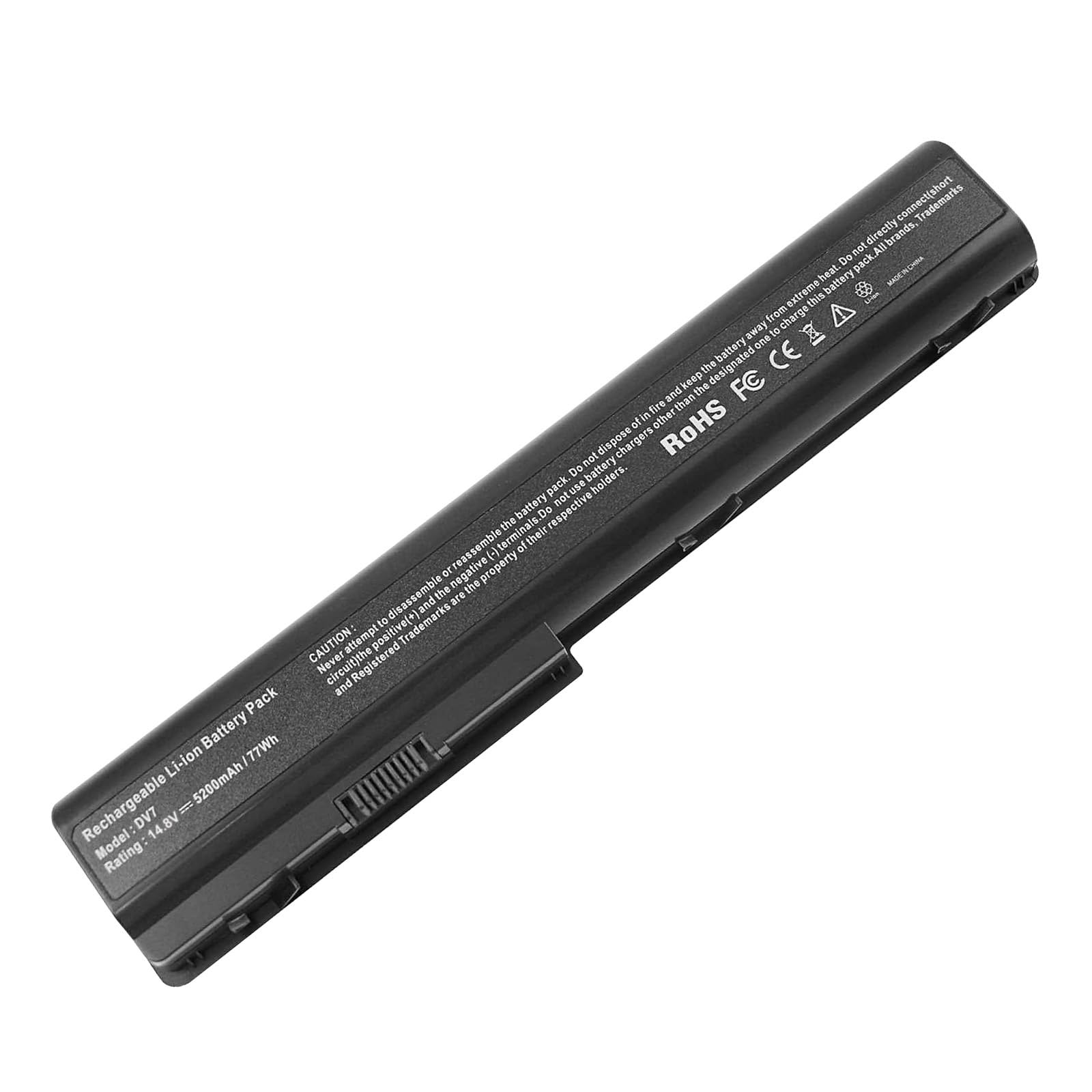 Batería Para Portátil Hp Pavilion Dv7, 8 Celdas, Iones De Litio, 5200 Mah, 14,8 V - Venta Internacional.