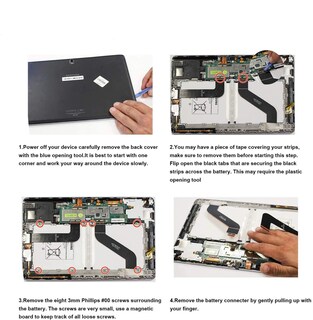 Foto 5 | Batería Interna Antiee 9500 Mah Para Samsung Galaxy Note Pro 12.2 - Venta Internacional.
