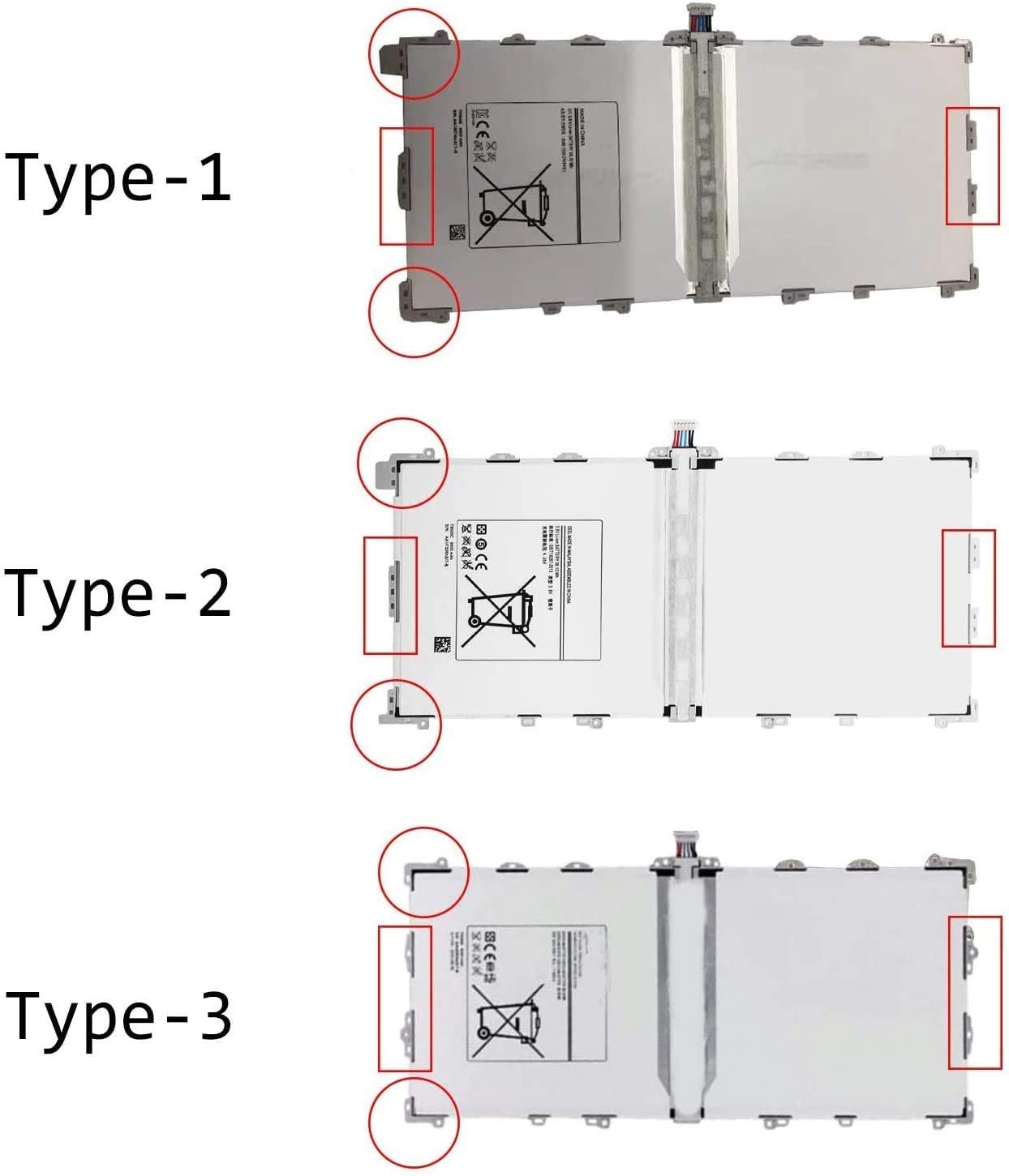 Foto 7 pulgar | Batería Interna Antiee 9500 Mah Para Samsung Galaxy Note Pro 12.2 - Venta Internacional.