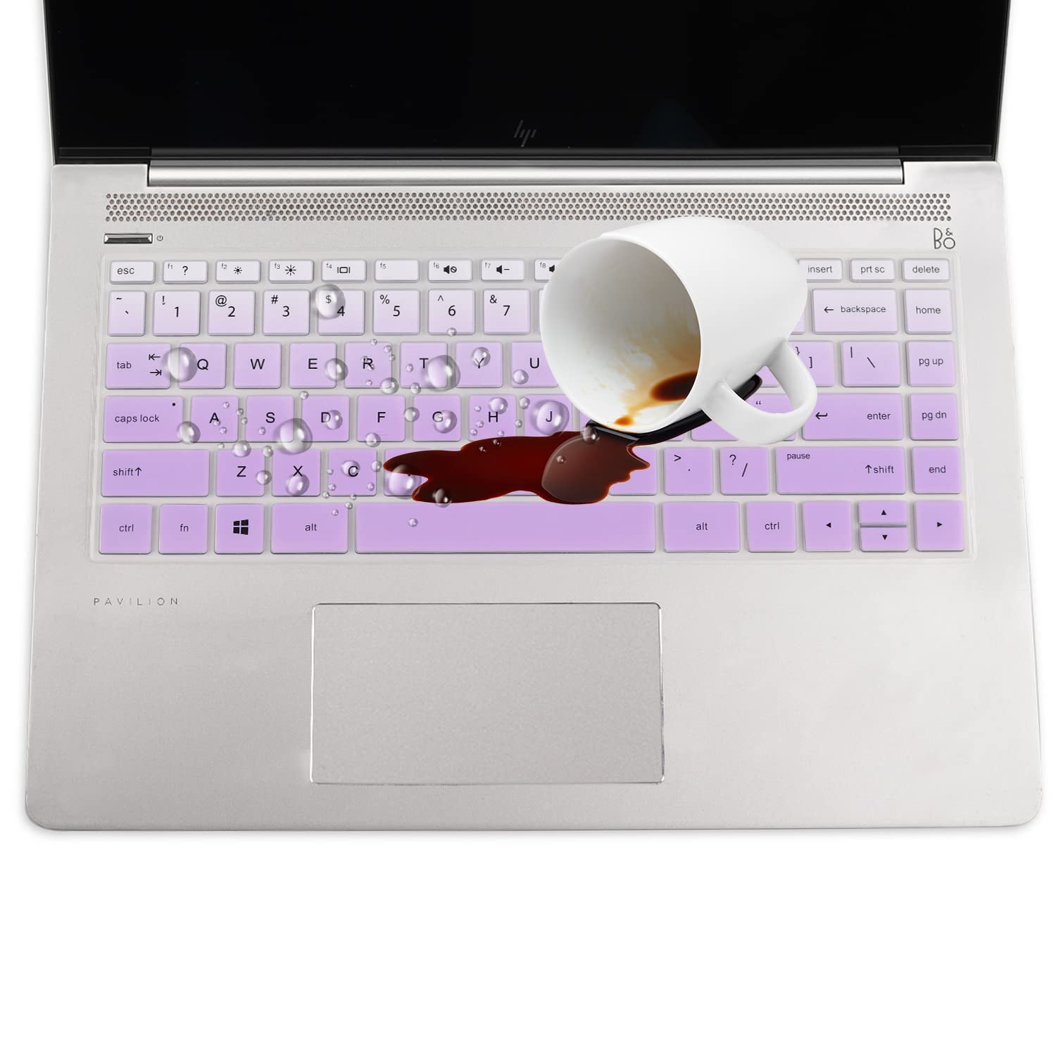 Foto 7 | Funda De Teclado Mubuy-gol Para Portátiles Hp Serie 14-dq/dk/cf/fq - Venta Internacional.