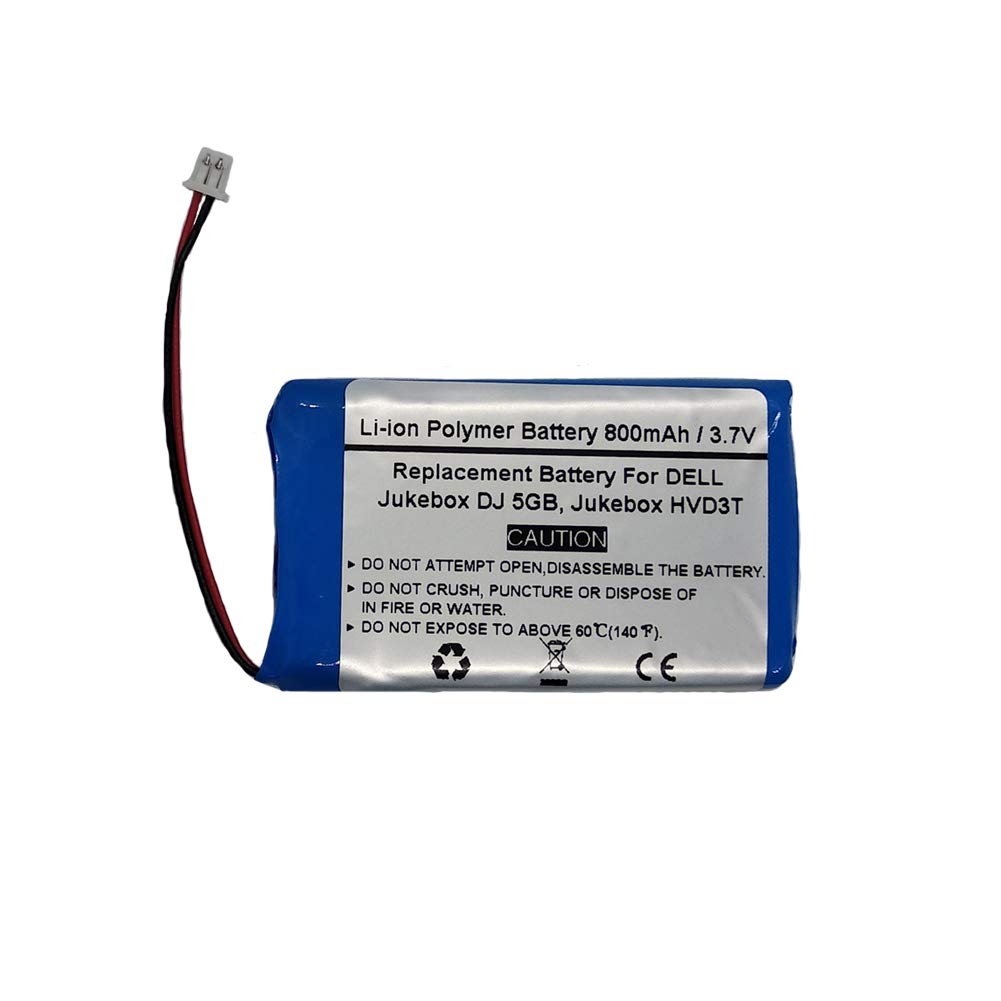 Foto 1 | Batería De Repuesto Starnovo 800 Mah 3 7 V Para Dell Jukebox Dj - Venta Internacional.