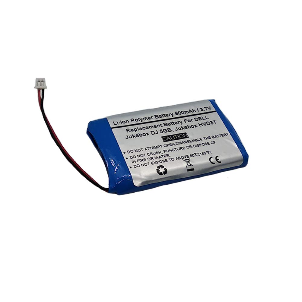 Foto 3 pulgar | Batería De Repuesto Starnovo 800 Mah 3 7 V Para Dell Jukebox Dj - Venta Internacional.