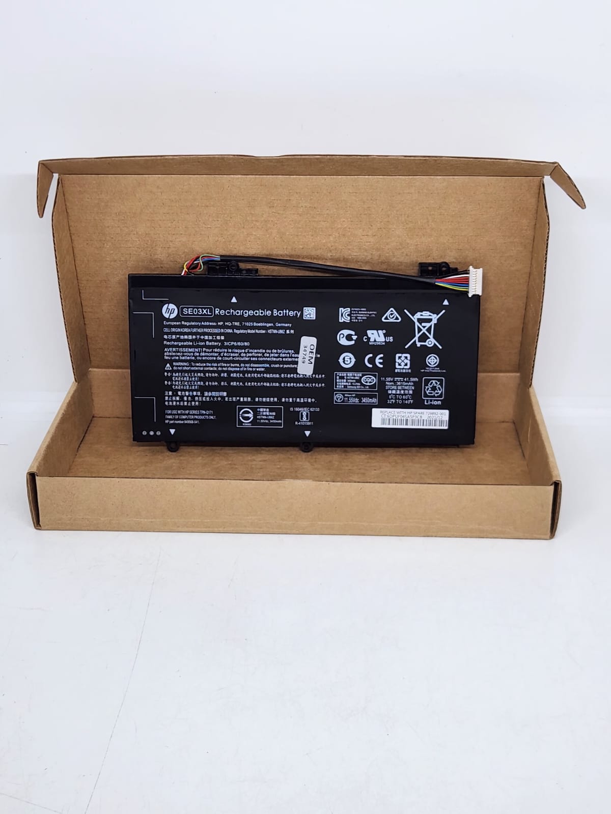 Foto 4 | Batería para Laptop HP Se03xl 14-al