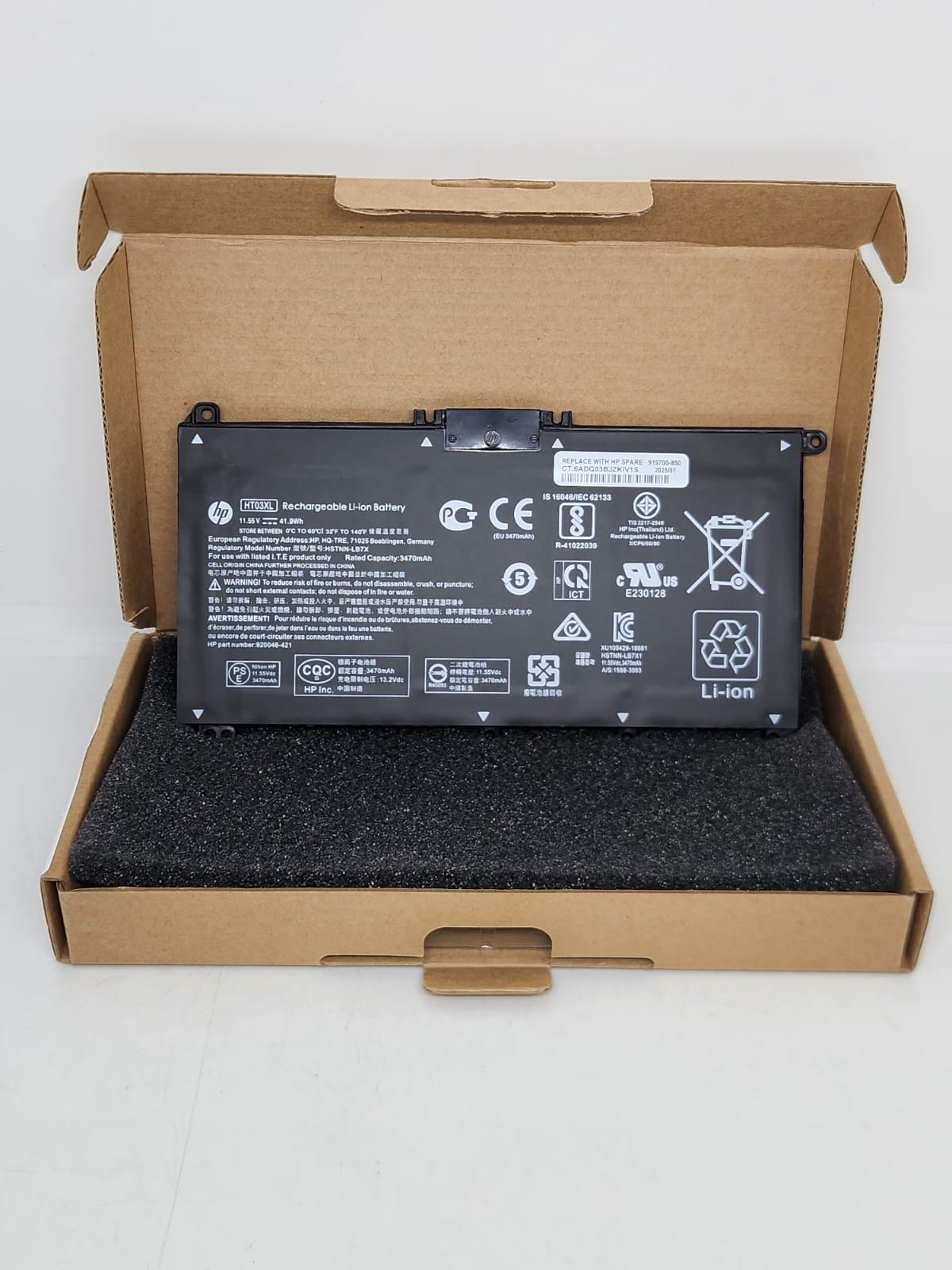 Foto 4 pulgar | Bateria Para Laptop Hp Ht03xl 240 G7, 245 G7, 250 G7, 255 G7