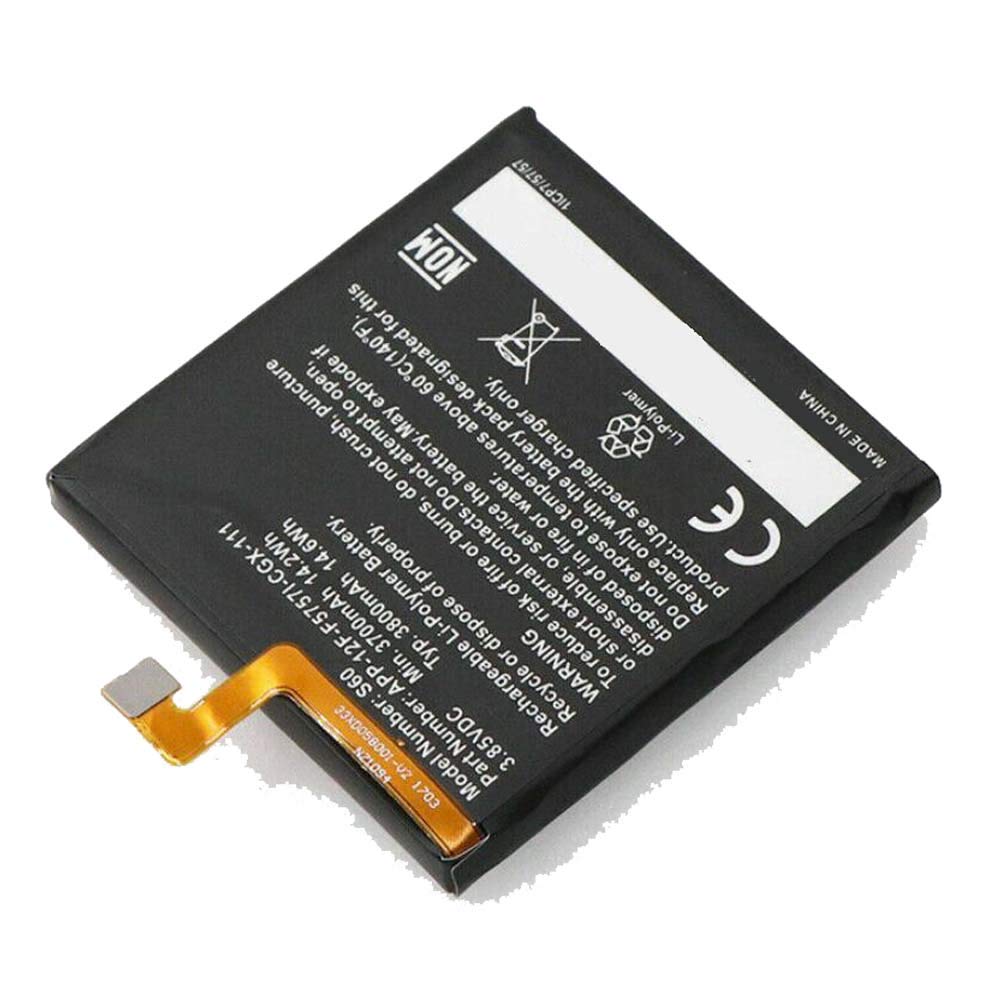 Foto 3 pulgar | Alimentación De Batería Para Portátil App-12f-f57571-cgx-111 3700 Mah Para Caterpillar Cat S60 - Venta Internacional.