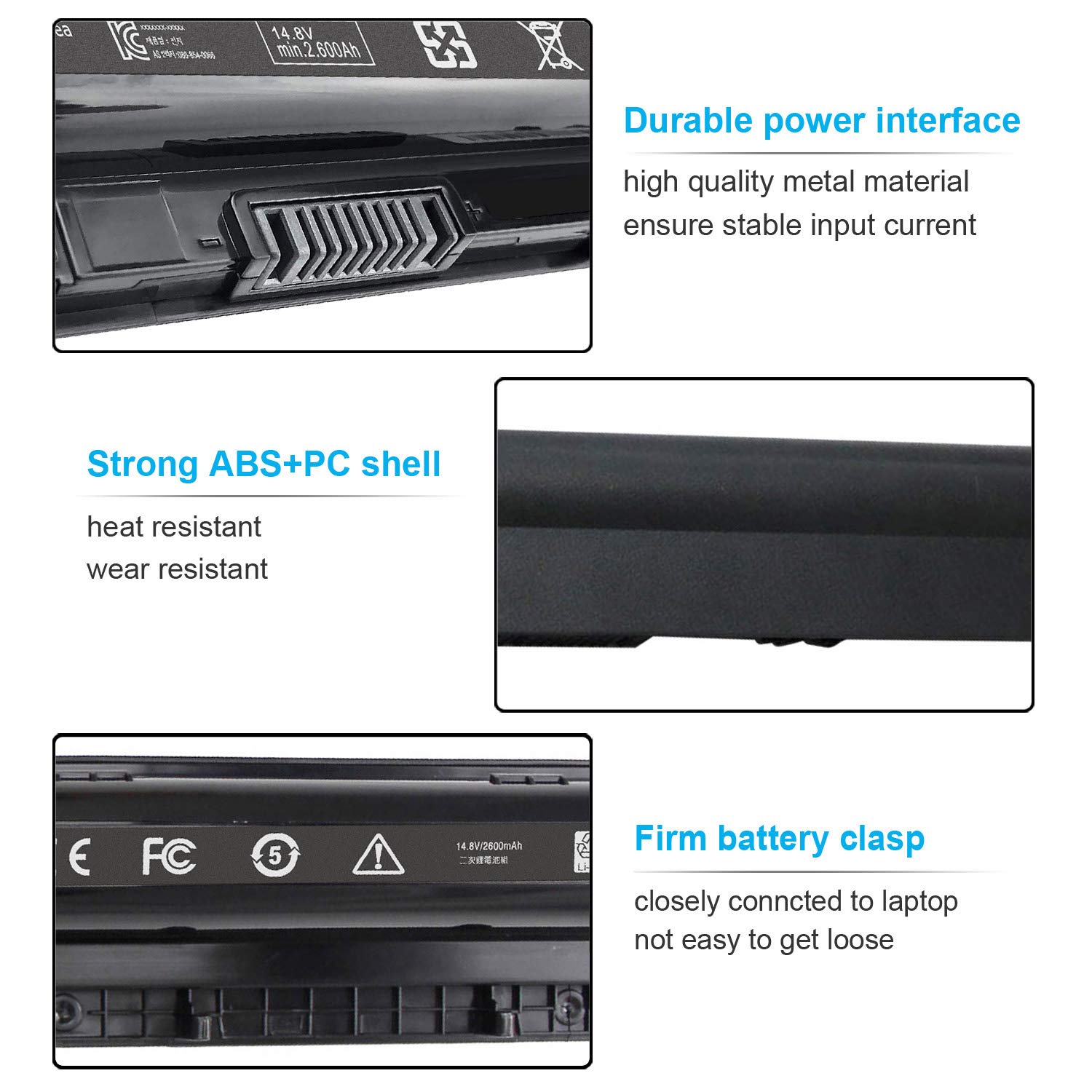 Foto 3 | Batería Emanjor M5y1k De 40 Wh  14 8 V Para Dell Inspiron 15 5000 - Venta Internacional.
