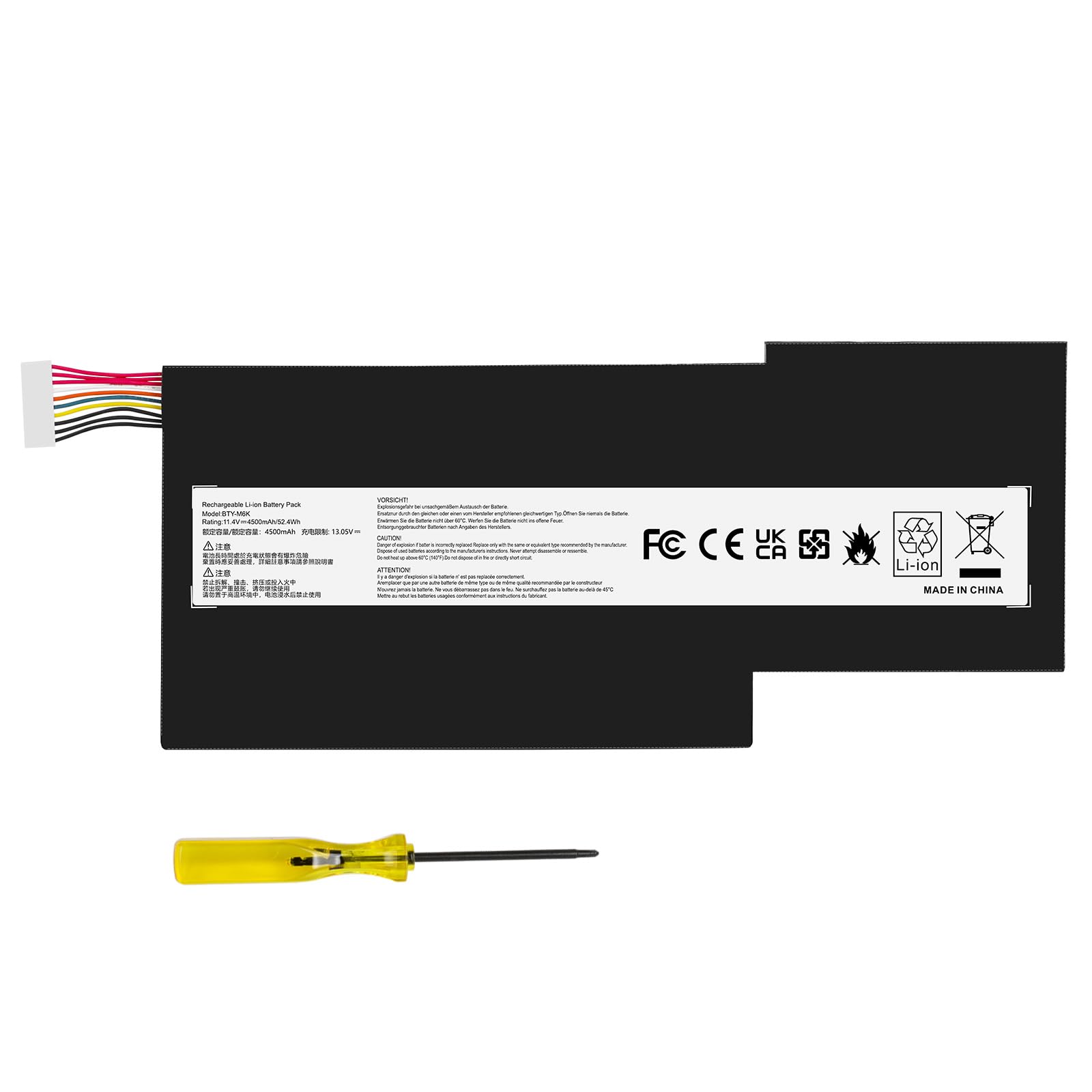 Batería Para Portátil Tree.nb Bty-m6k 52 4 Wh 11 4 V Para Msi - Venta Internacional.