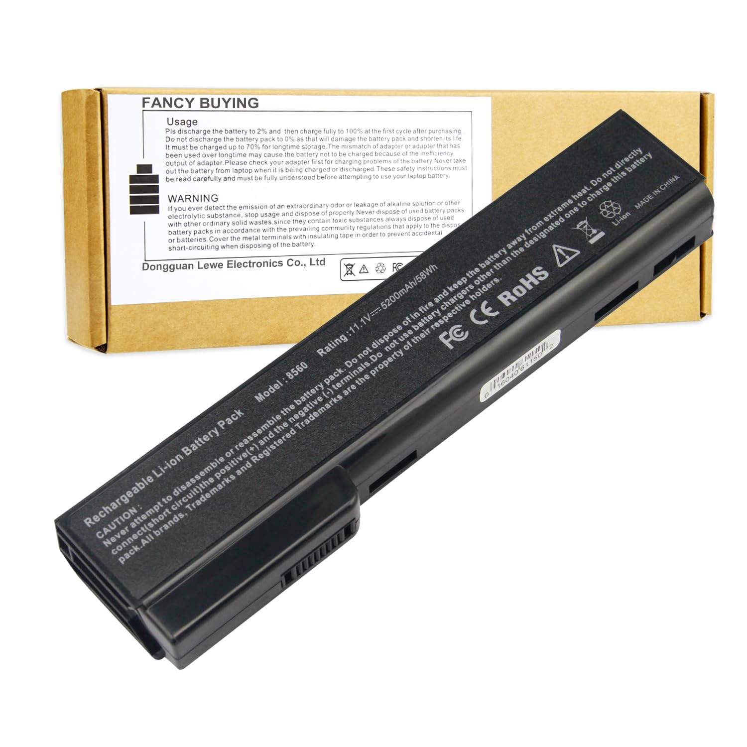 Batería De Portátil Fancy Buying 8460p Para Hp Elitebook 8460w 8470p - Venta Internacional.