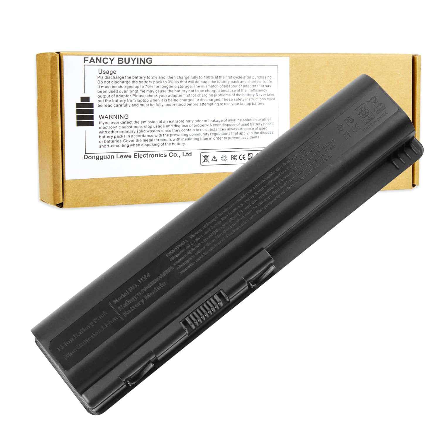 Batería De Portátil Fancy Buying De 58 Wh Para Hp Dv4 Dv5 Dv6 G50 G60 - Venta Internacional.