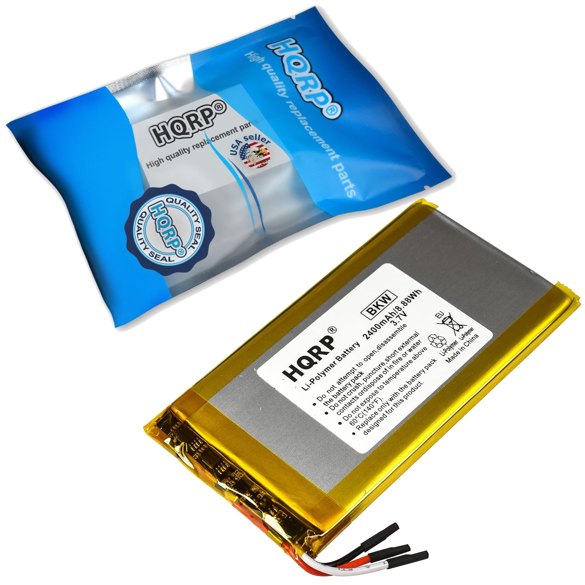 Foto 3 pulgar | Batería Hqrp 2400 Mah Compatible Con Rand Mcnally Tnd-740 - Venta Internacional.