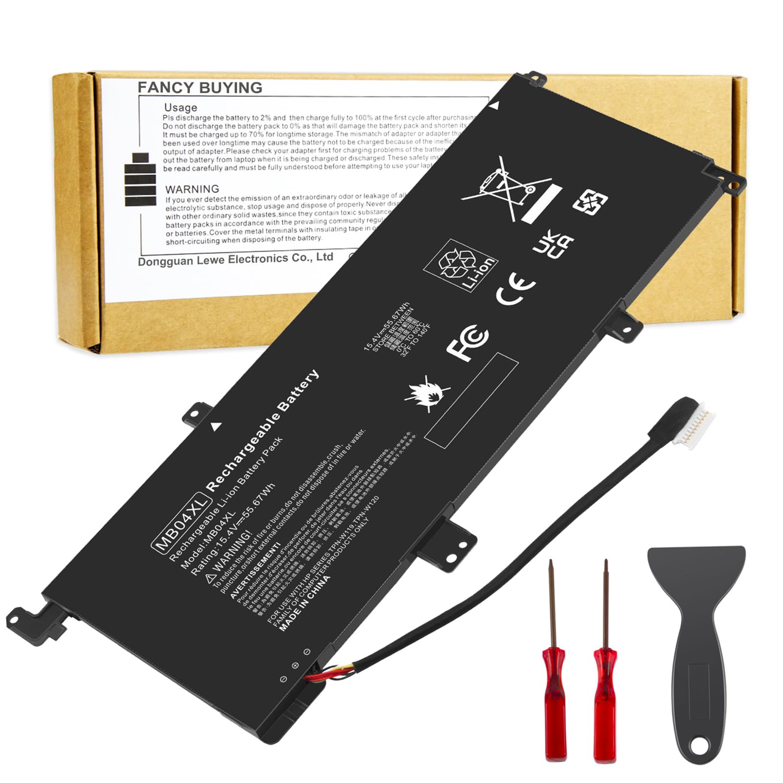 Batería Fancy Buying Mb04xl Para Hp Envy X360 M6-aq000 15-aq - Venta Internacional.