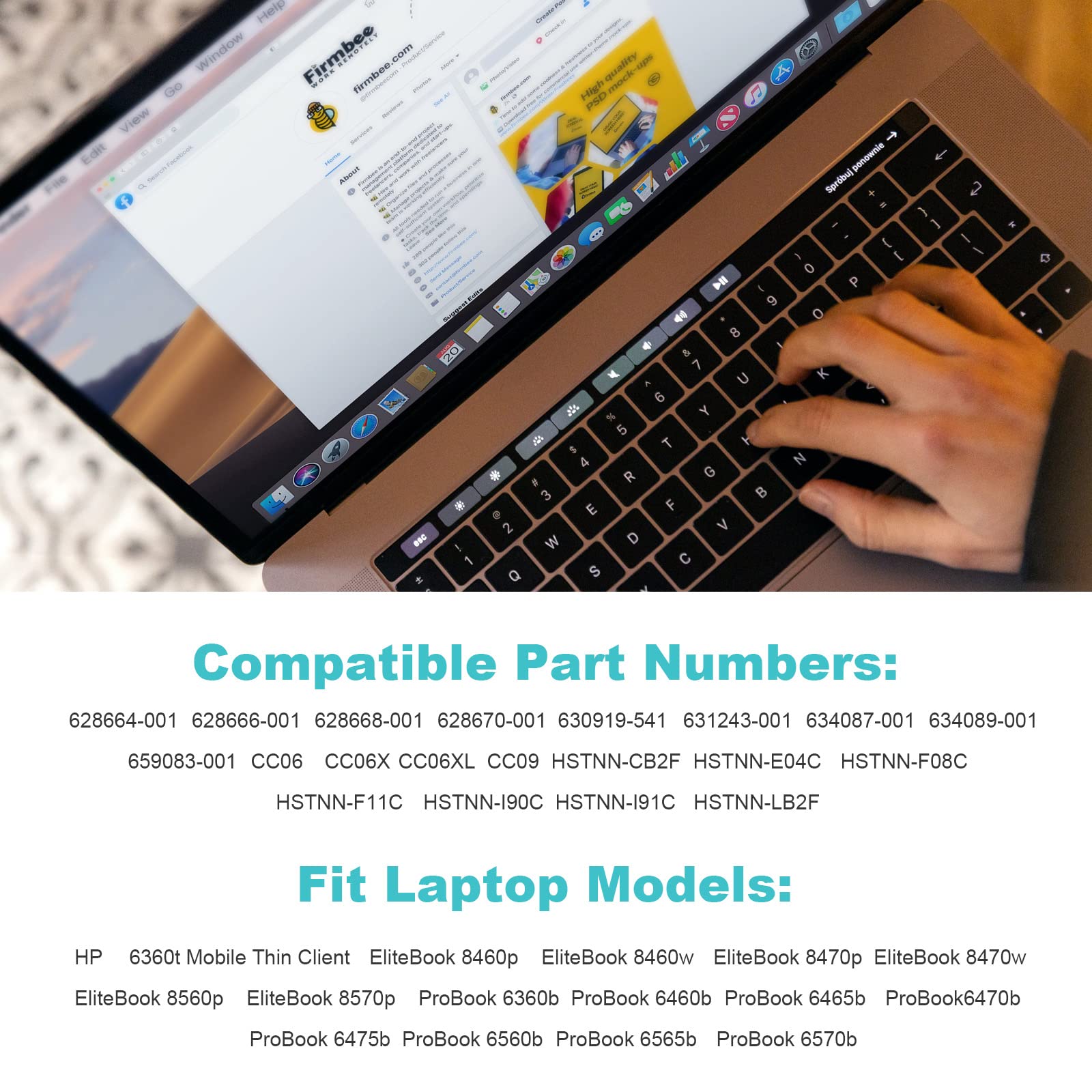 Foto 5 pulgar | Batería Fancy Buying De 9 Celdas Y 87 Wh Para Hp Elitebook 8460p - Venta Internacional.